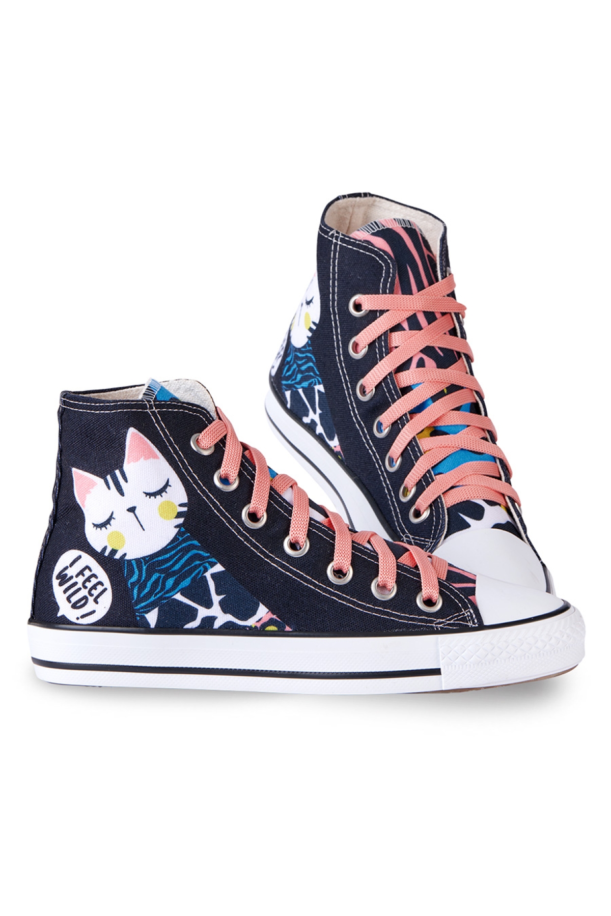 Orman Kedisi Kız Çocuk Sneakers Spor Ayakkabı - Görsel 4