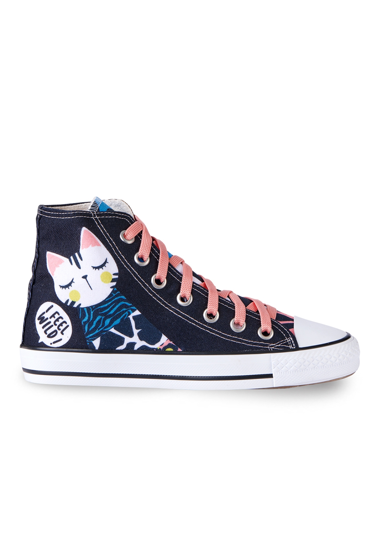 Orman Kedisi Kız Çocuk Sneakers Spor Ayakkabı - Görsel 6