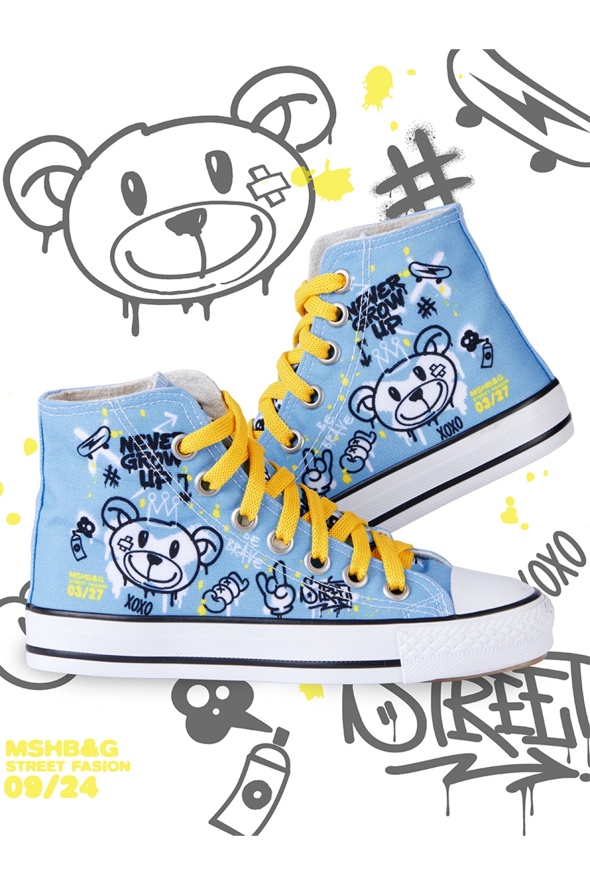 Cool Bear Erkek Çocuk Sneakers Spor Ayakkabı - Görsel 3