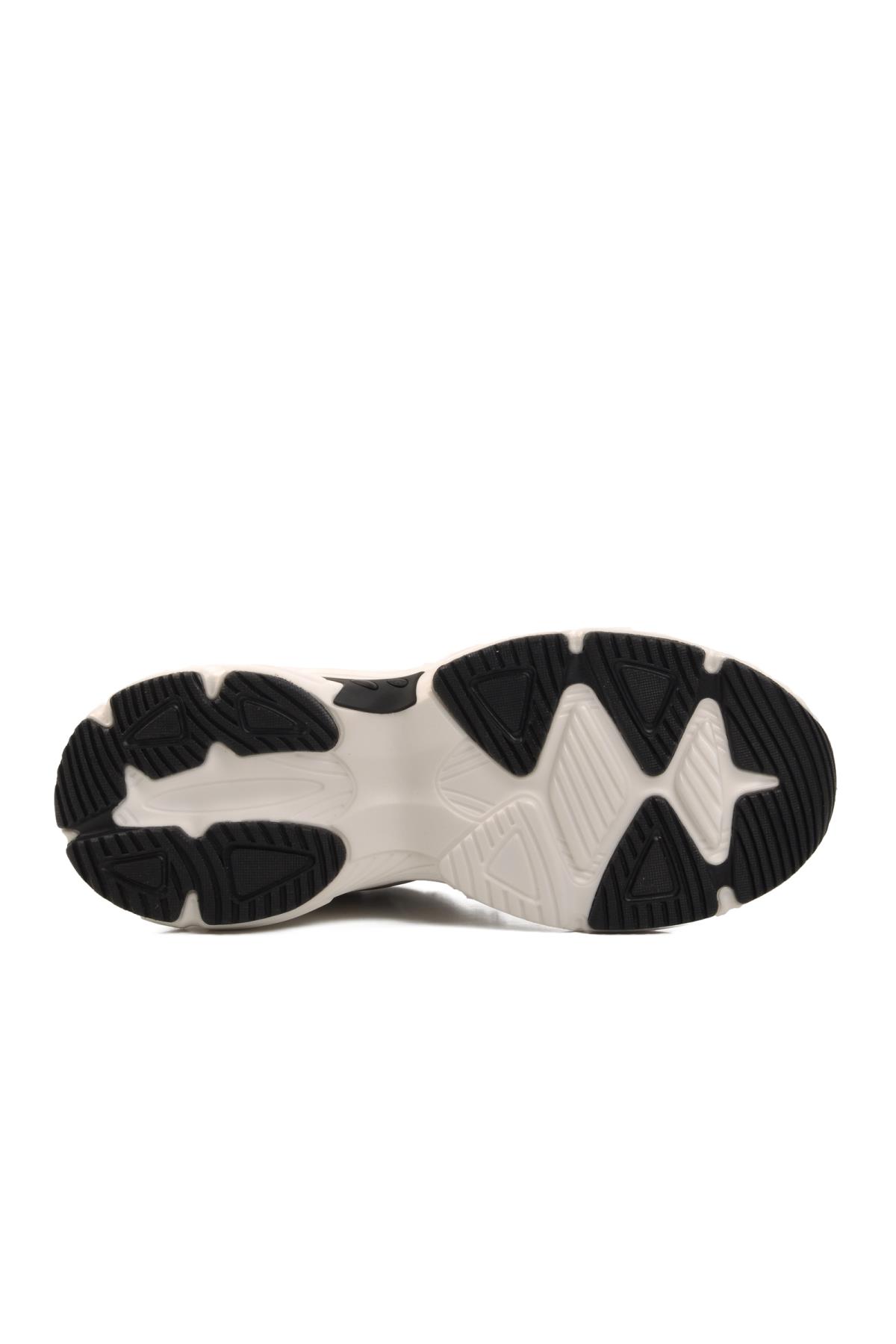 Beyaz Fileli Erkek Spor Ayakkabı MS-251-530 M - Görsel 6