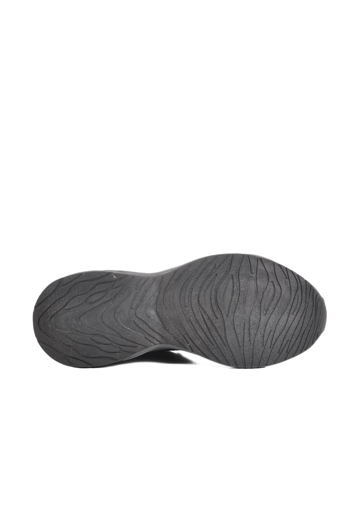 Willow M Siyah-Siyah Erkek Spor Ayakkabı - Görsel 6