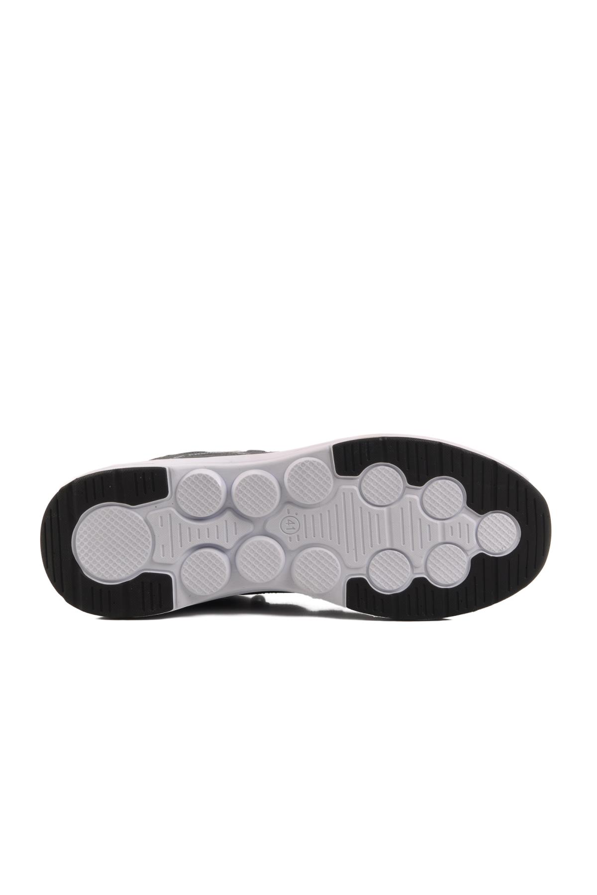 2032 M Füme-Buz Tekstil Erkek Spor Ayakkabı - Görsel 6