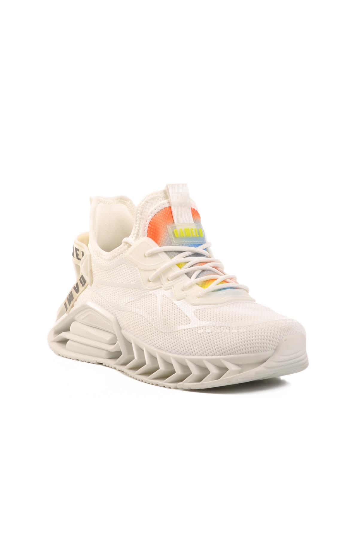 Bright M Beyaz Hafızalı Taban Erkek Spor Ayakkabı - Görsel 2