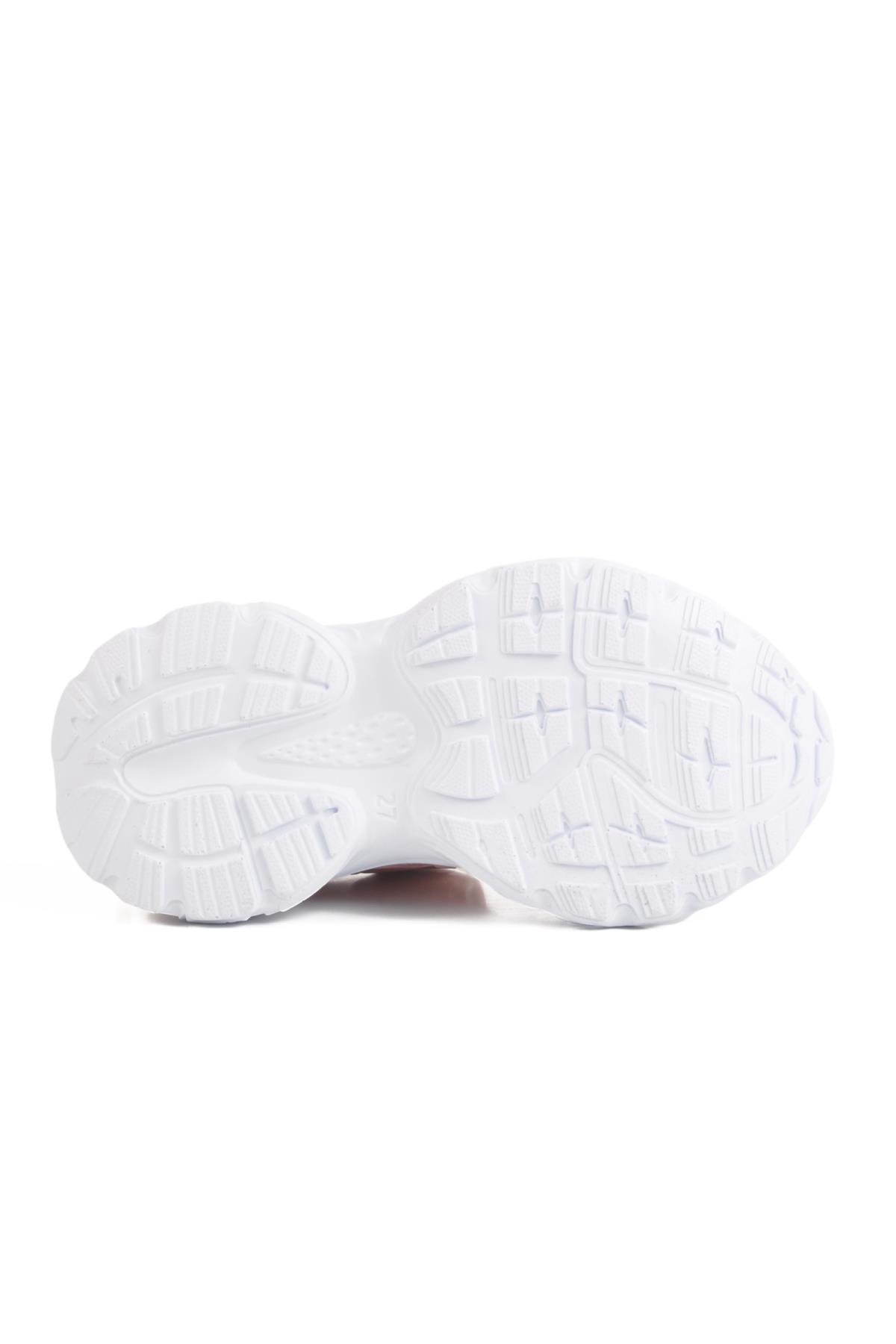 Pudra-Lila Çocuk Spor Ayakkabı Almera 1500 P - Görsel 6