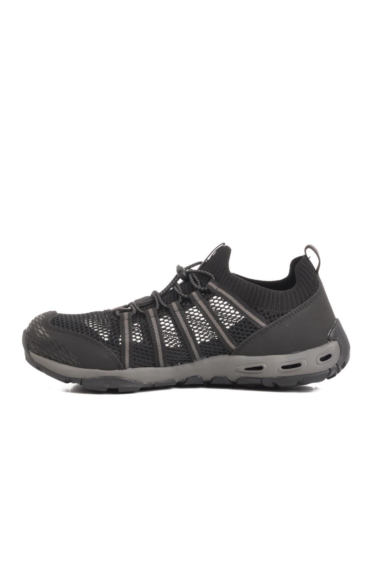 Logo Okavando M Siyah-Gri Erkek Spor Ayakkabı - Görsel 3