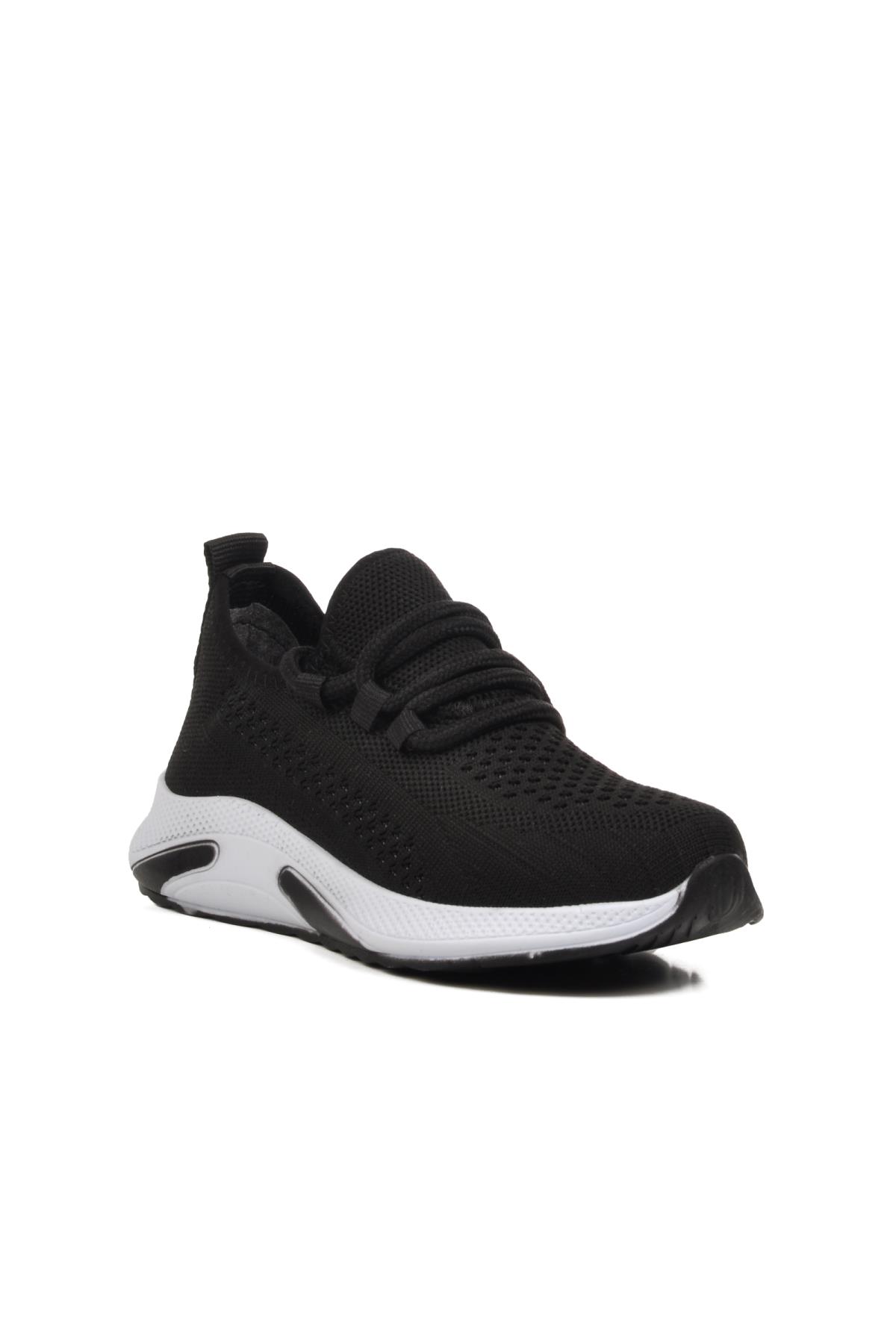 Siyah Hafif Unisex Çocuk Spor Ayakkabı Pına 151 F - Görsel 2