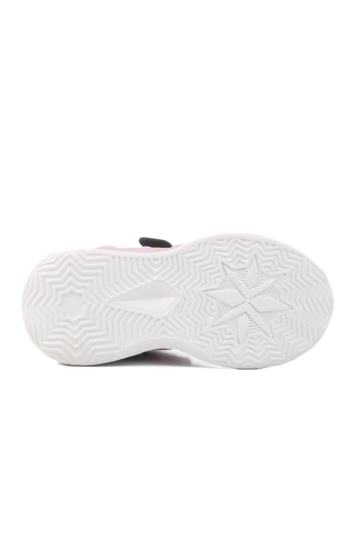 Siyah-Fuşya Çocuk Spor Ayakkabı Ruffon 2480 P - Görsel 6