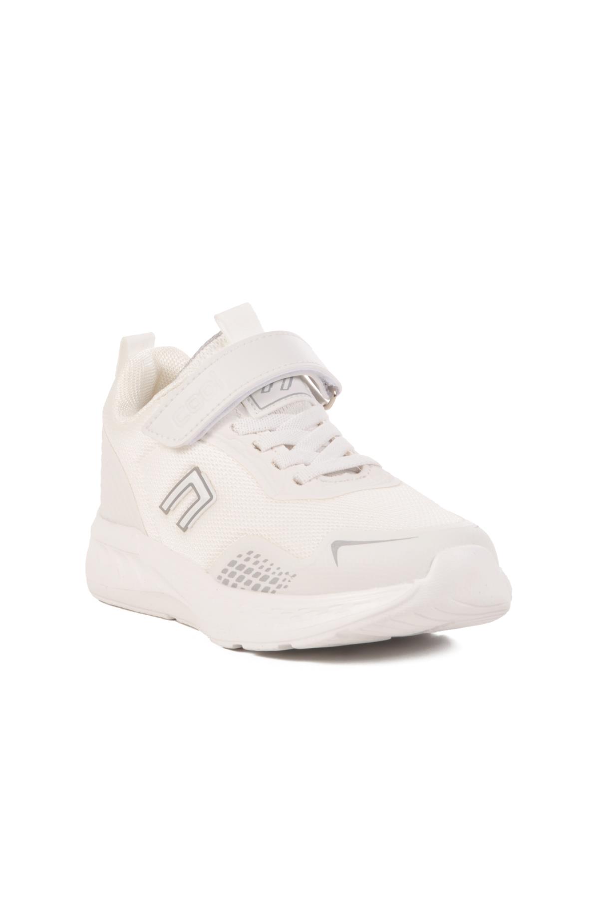 Beyaz Tekstil Çocuk Günlük Ayakkabı Cool - Görsel 2