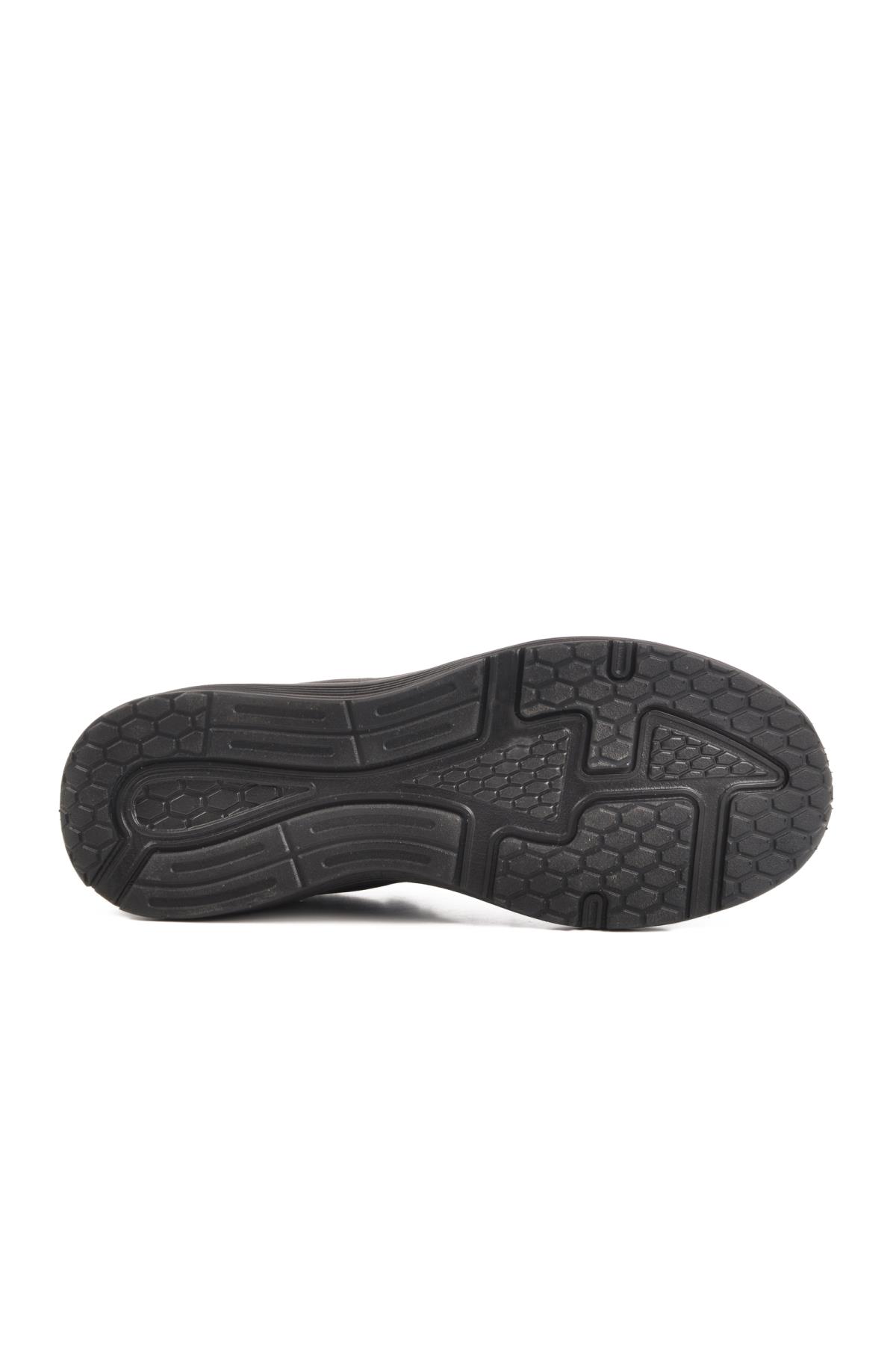 Lulongo M Siyah Erkek Spor Ayakkabı - Görsel 6