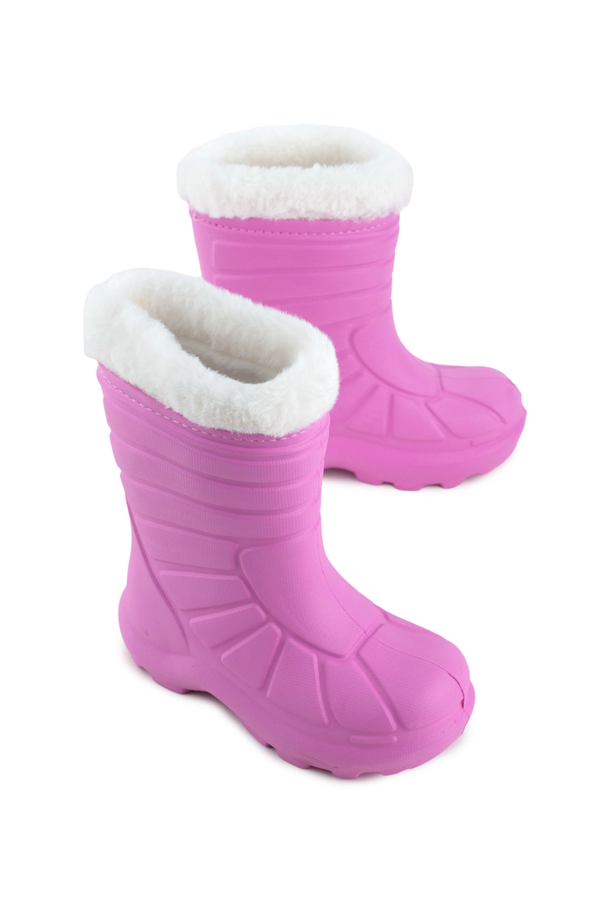 Kız Çocuk Kışlık Boğazdan Peluşlu İçi Sıcak Astarlı Su Geçirmez Yağmur Kar Bot Çizme - Görsel 2