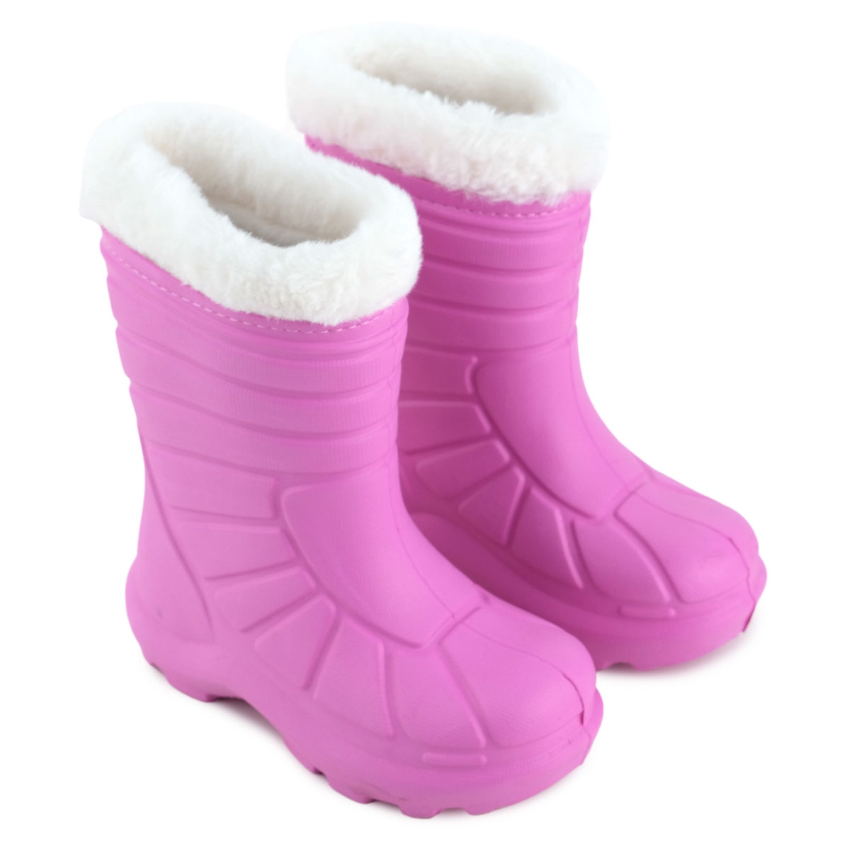 Kız Çocuk Kışlık Boğazdan Peluşlu İçi Sıcak Astarlı Su Geçirmez Yağmur Kar Bot Çizme - Görsel 8