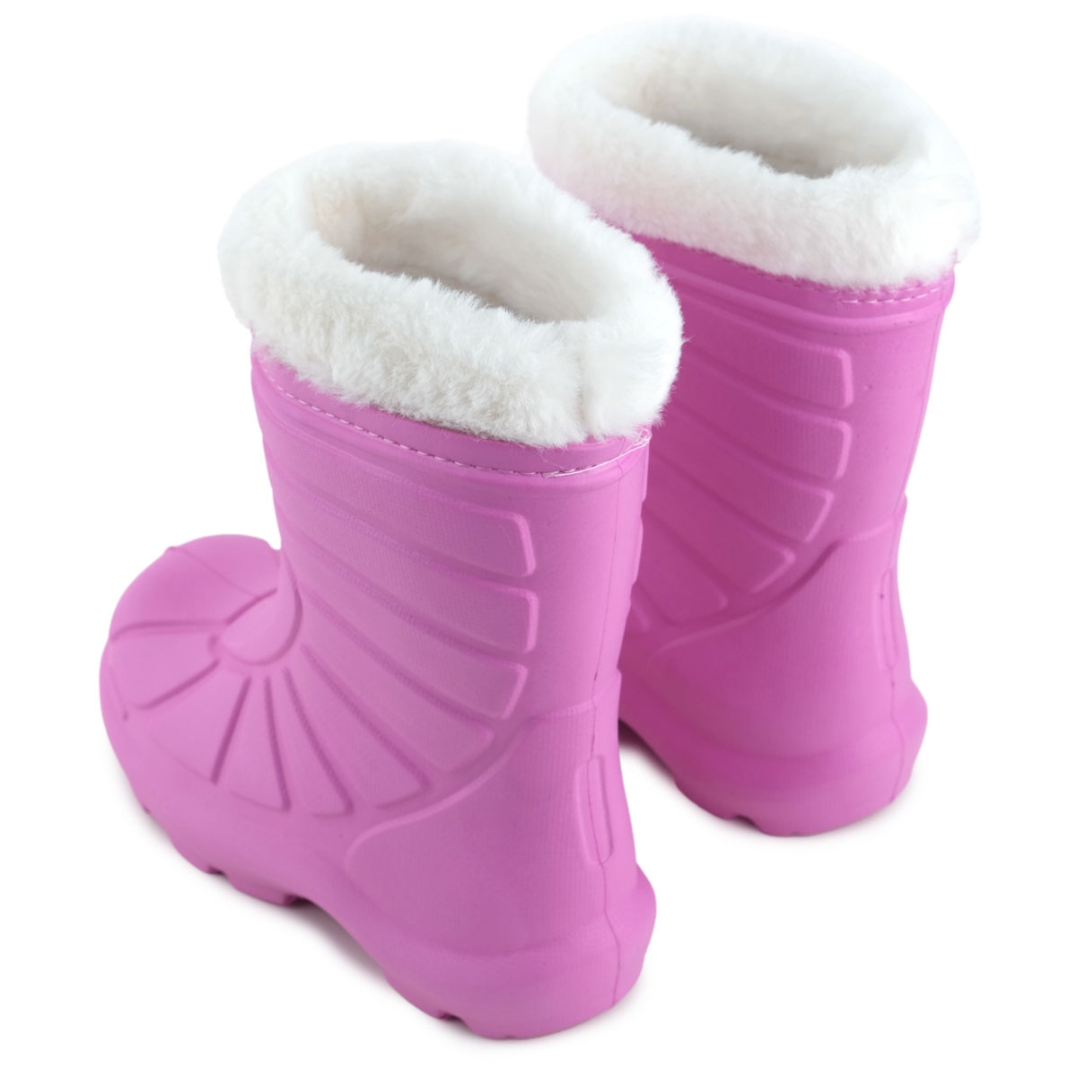 Kız Çocuk Kışlık Boğazdan Peluşlu İçi Sıcak Astarlı Su Geçirmez Yağmur Kar Bot Çizme - Görsel 9