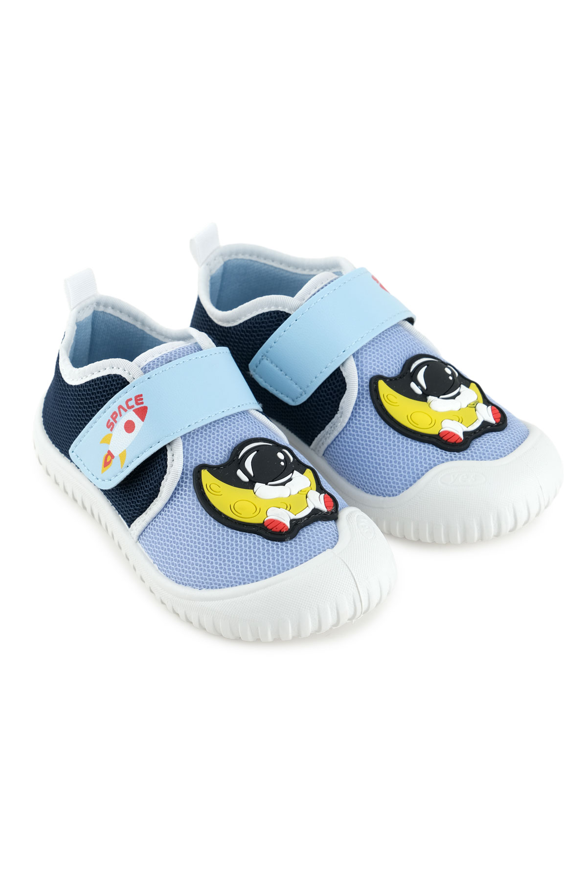 Yazlık Erkek Çocuk PVC Taban Cırt Cırtlı Ayarlanabilir Keten Günlük Ayakkabı - Görsel 4