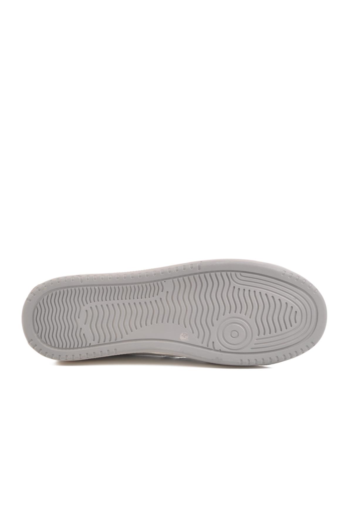 LO2140-2090 M Beyaz Erkek Günlük Ayakkabı - Görsel 6