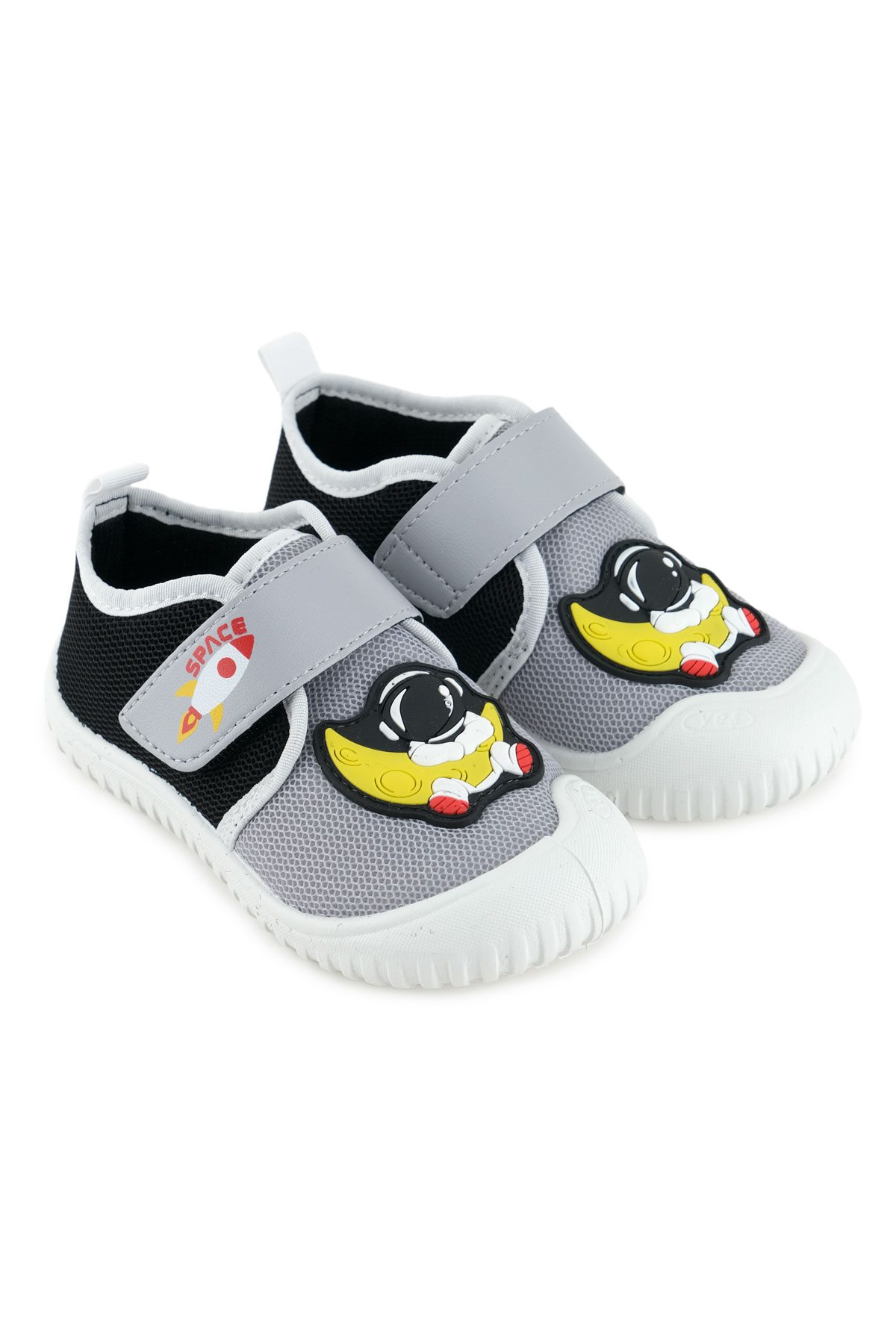 Yazlık Erkek Çocuk PVC Taban Cırt Cırtlı Ayarlanabilir Keten Günlük Ayakkabı - Görsel 4