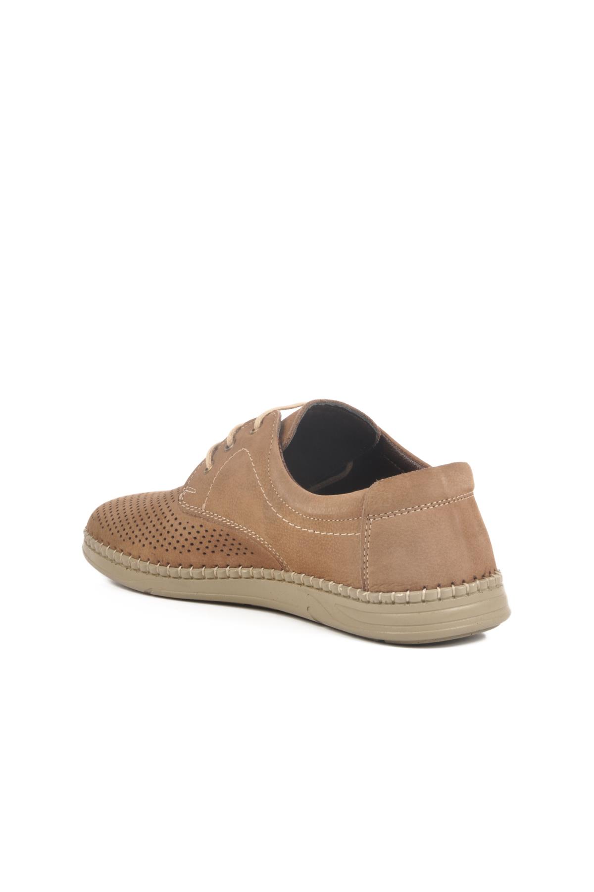 LO0417-106 M Vizon Nubuk Erkek Günlük Ayakkabı - Görsel 5