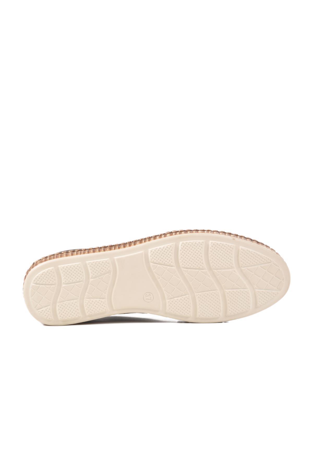 231747 Z Siyah Hakiki Deri Kadın Terlik - Görsel 6