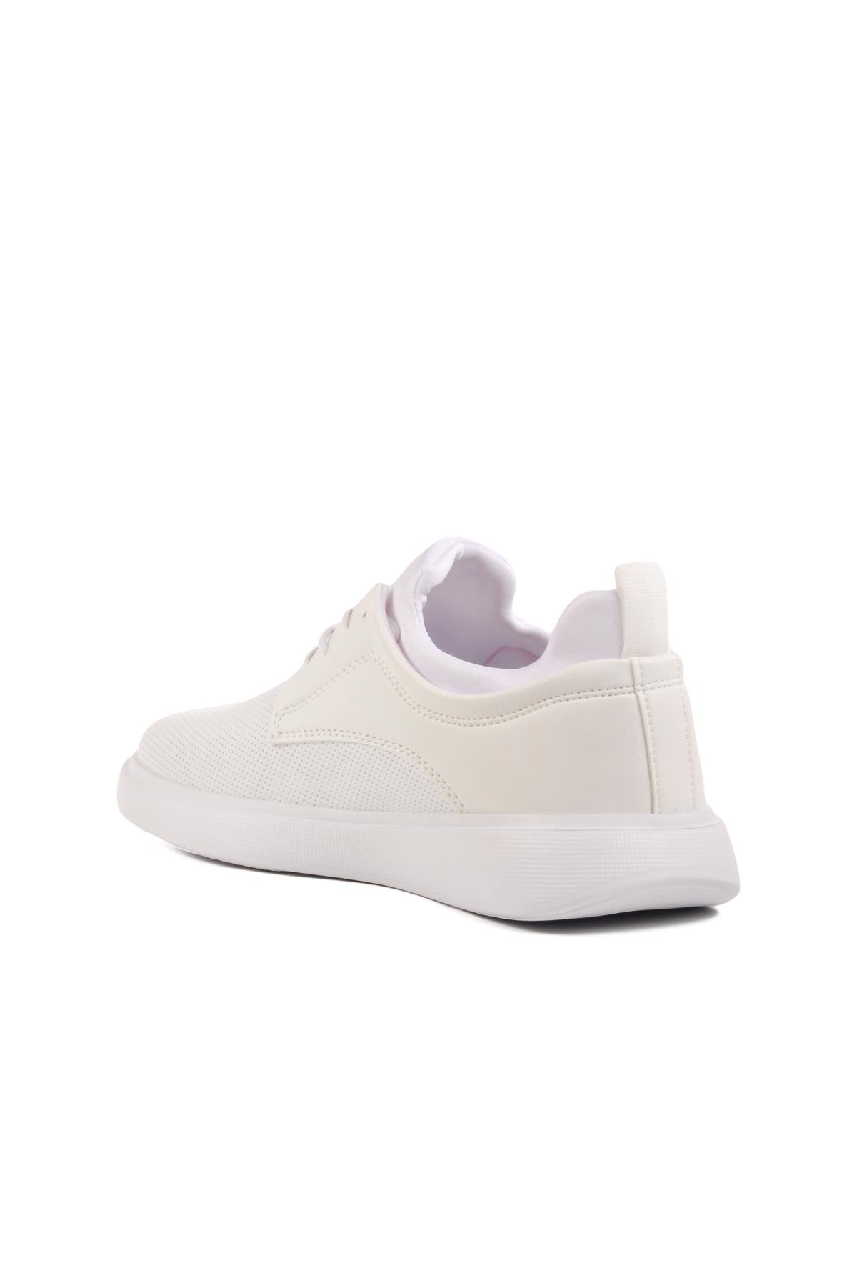 978 M Beyaz Erkek Günlük Ayakkabı - Görsel 5