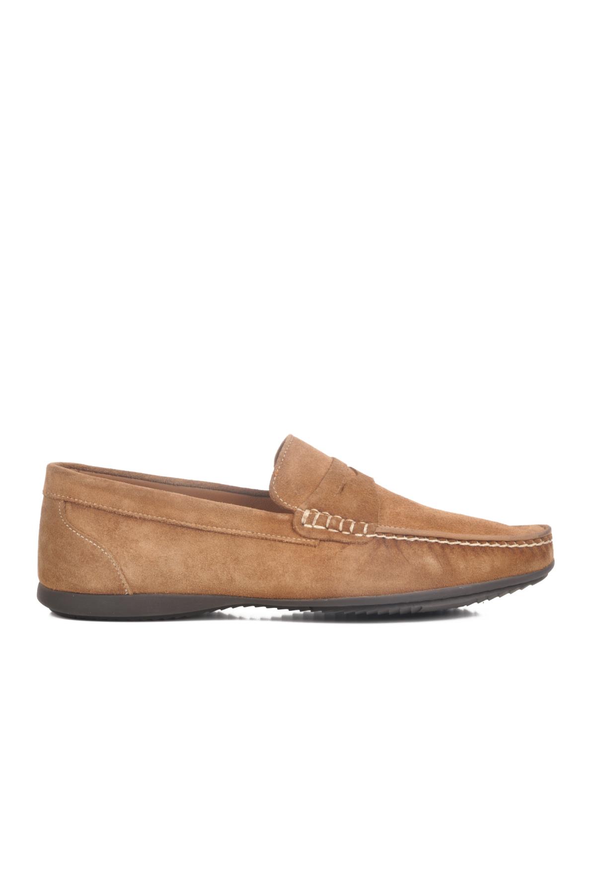 3Y0113M Kahve Süet Erkek Günlük Ayakkabı - Görsel 4