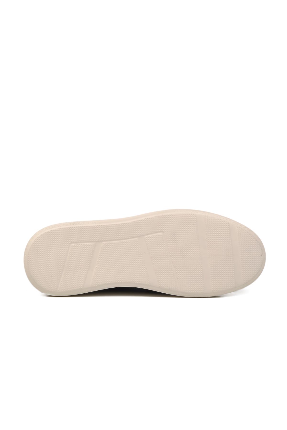 Siyah Nubuk Hakiki Deri Erkek Casual Ayakkabı A-40 M - Görsel 6