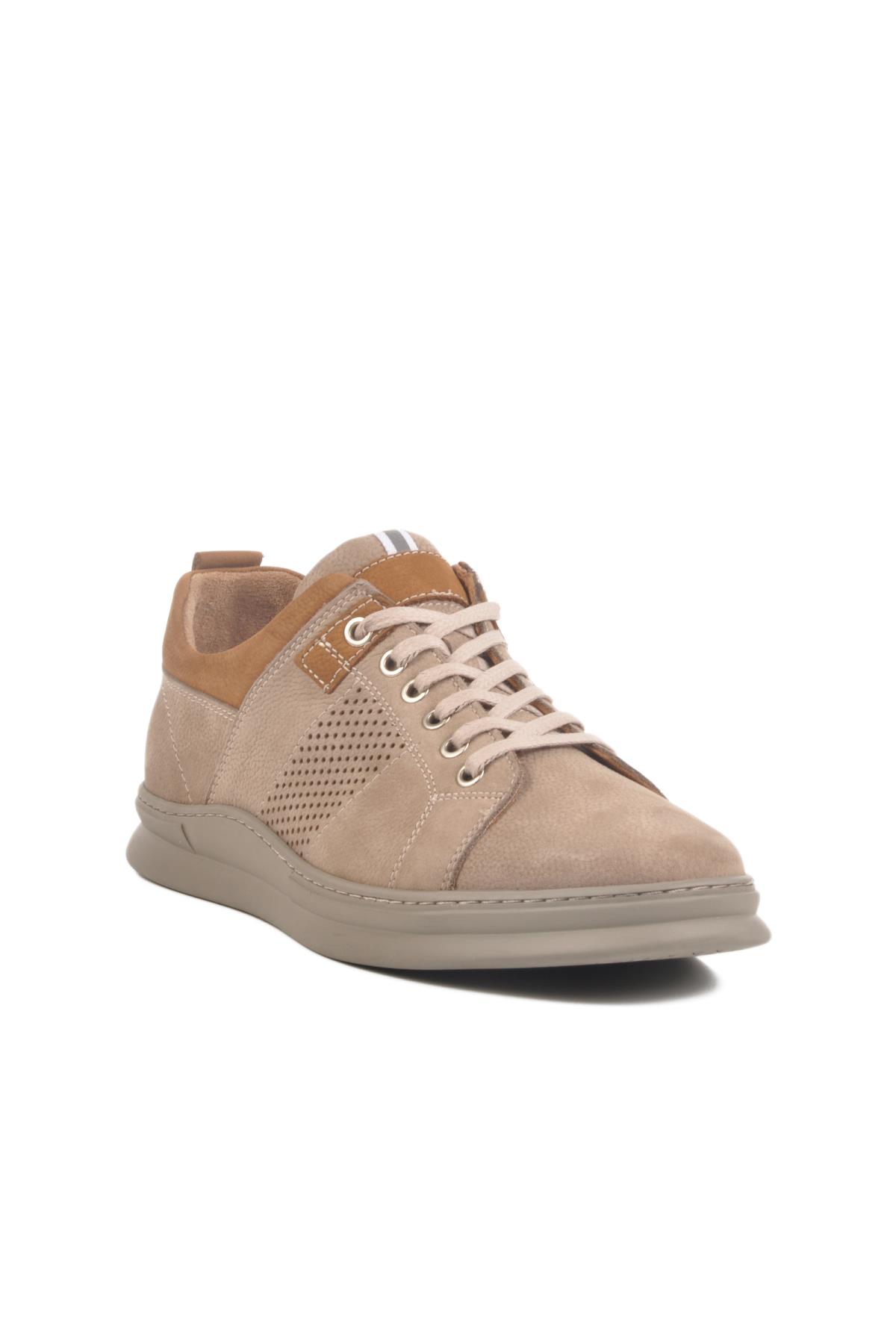 LO0875-2272 M Vizon Nubuk Erkek Sneaker - Görsel 2