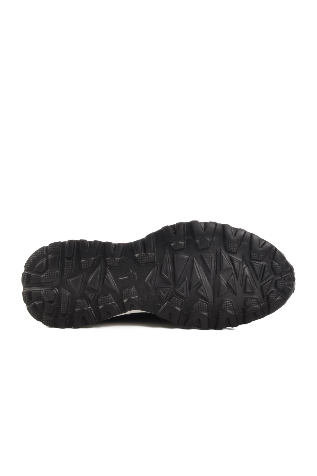 Siyah Hakiki Deri Erkek Casual Ayakkabı Ciksa M - Görsel 6