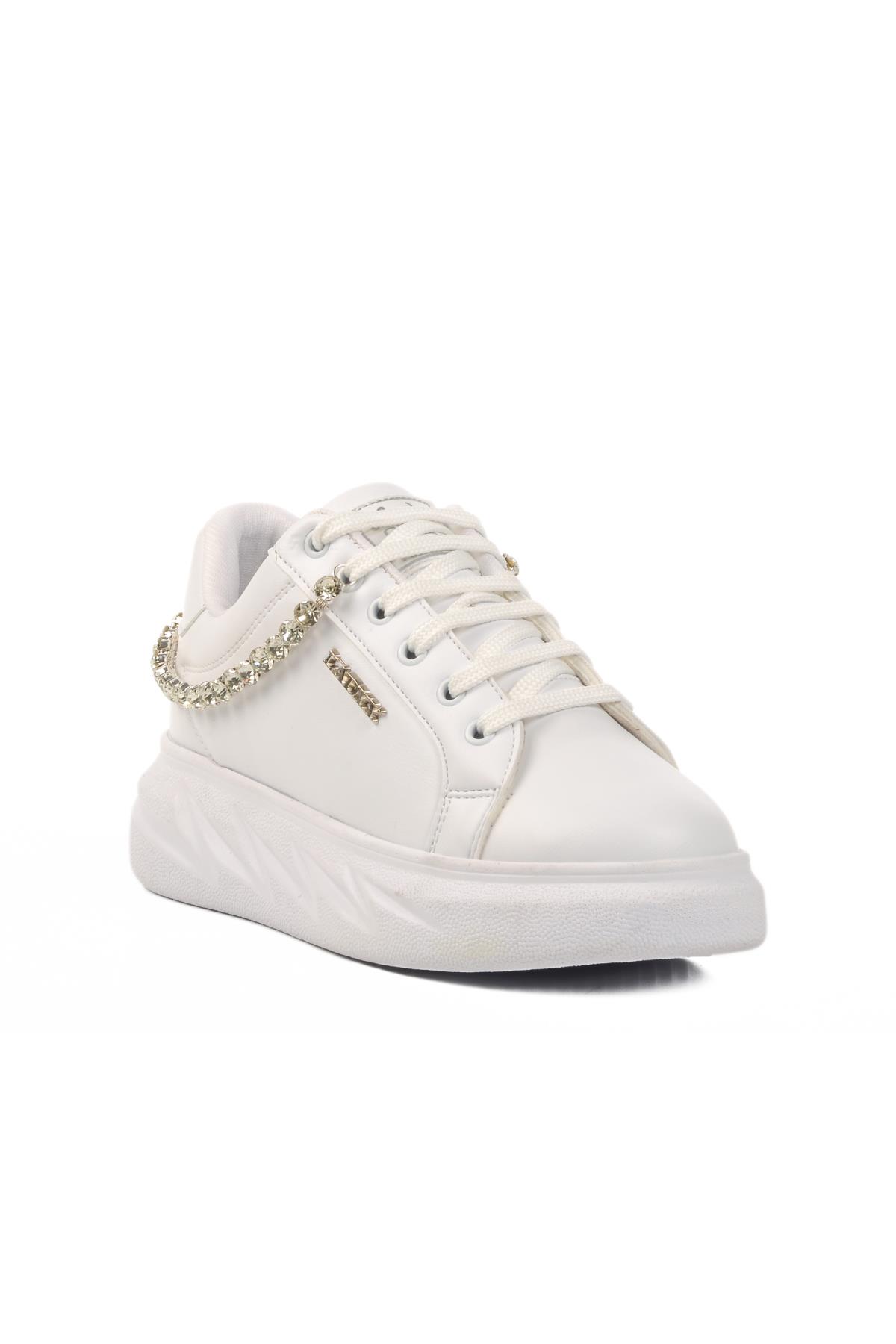 Beyaz Kadın Spor Ayakkabı Lady 7081 Z - Görsel 2