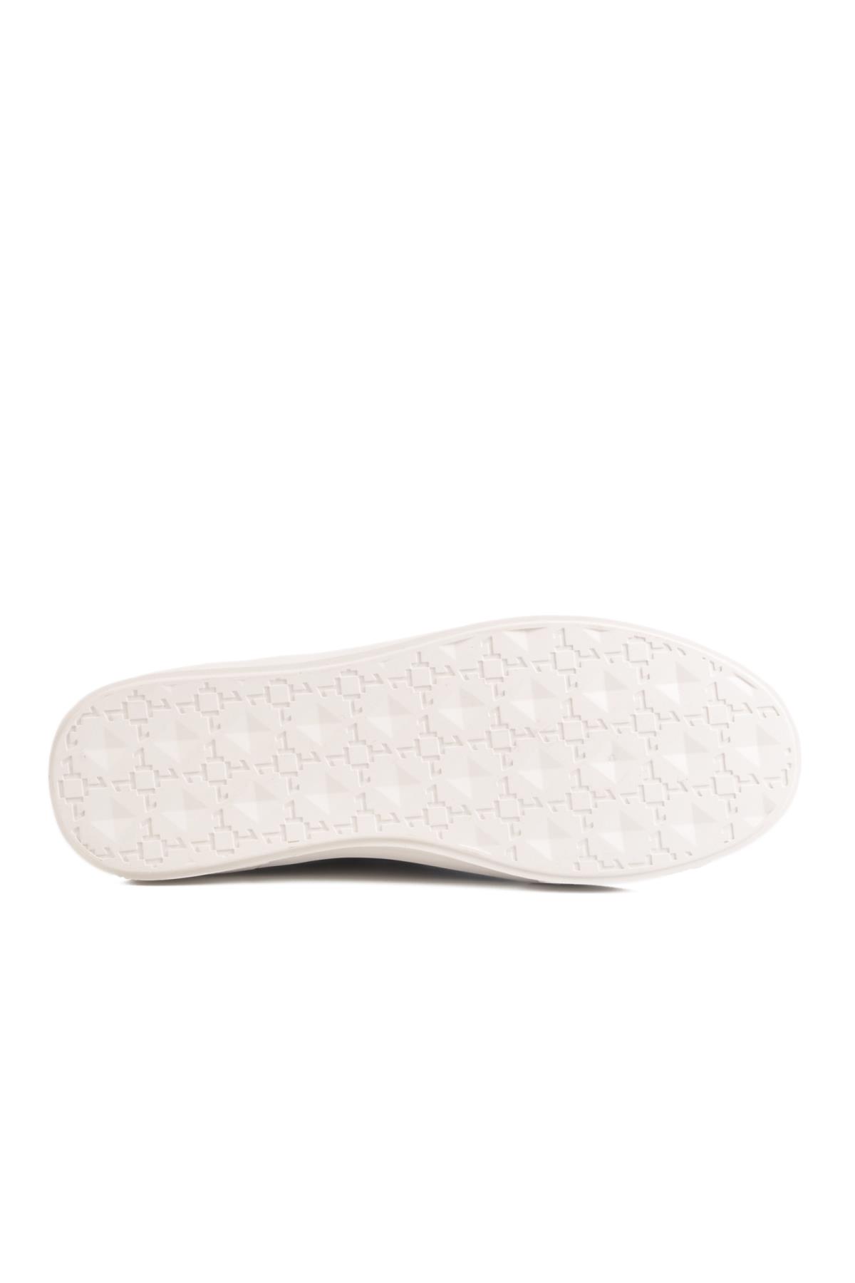 23Corvet M Gri Hakiki Deri Erkek Sneaker - Görsel 6