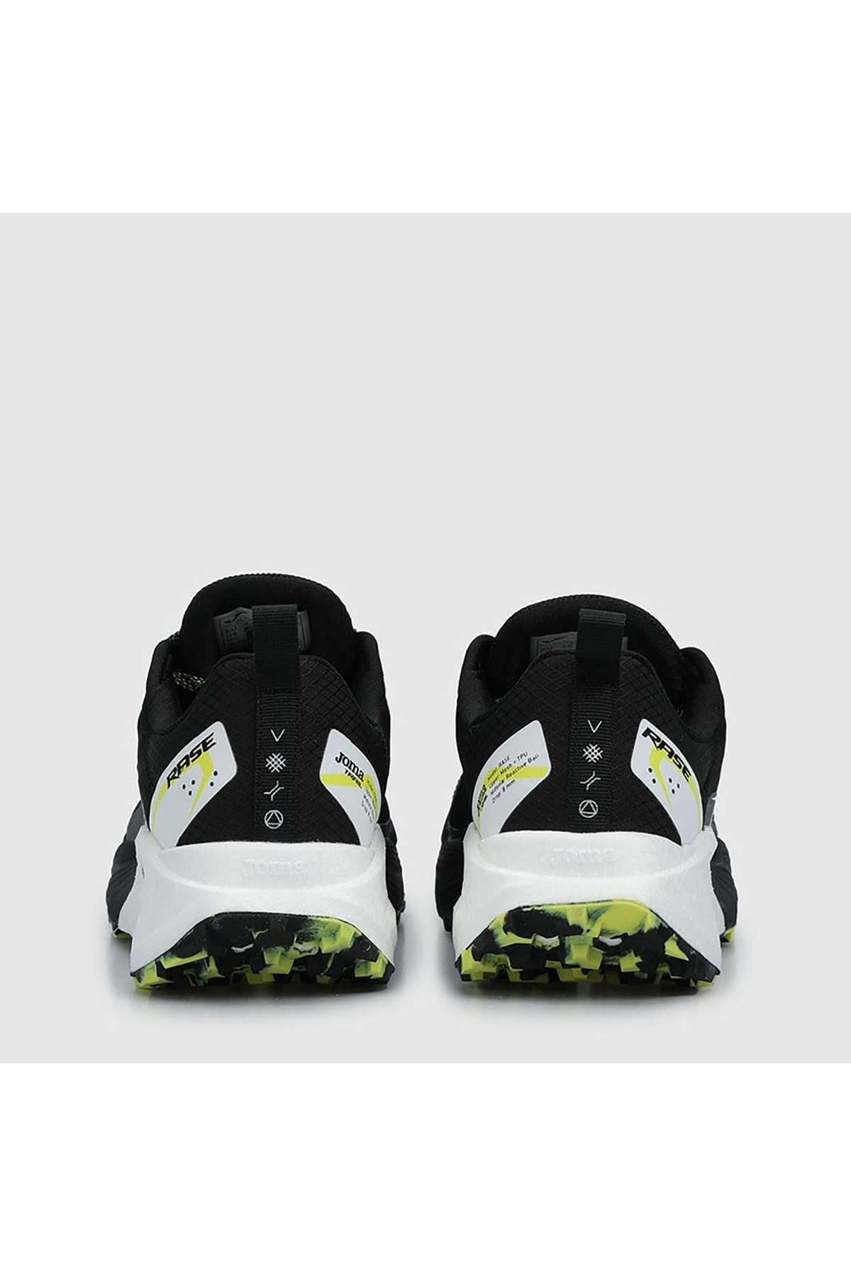 Erkek Koşu - Yürüyüş Ayakkabısı Rase Men 2401 Black White Tkrasw2401 - Görsel 5