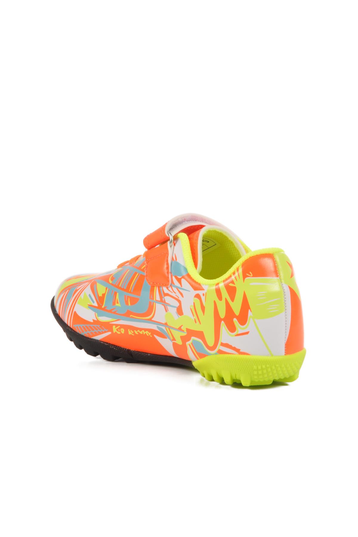 Turuncu Çocuk Halı Saha Ayakkabısı Playup PH-251-145 P - Görsel 5