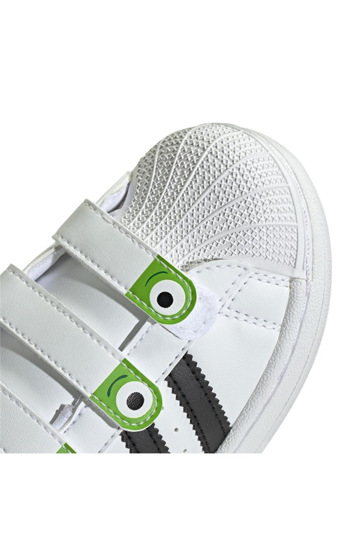 Unisex Çocuk Beyaz Sneaker SUPERSTAR II CF C JI0091 - Görsel 11