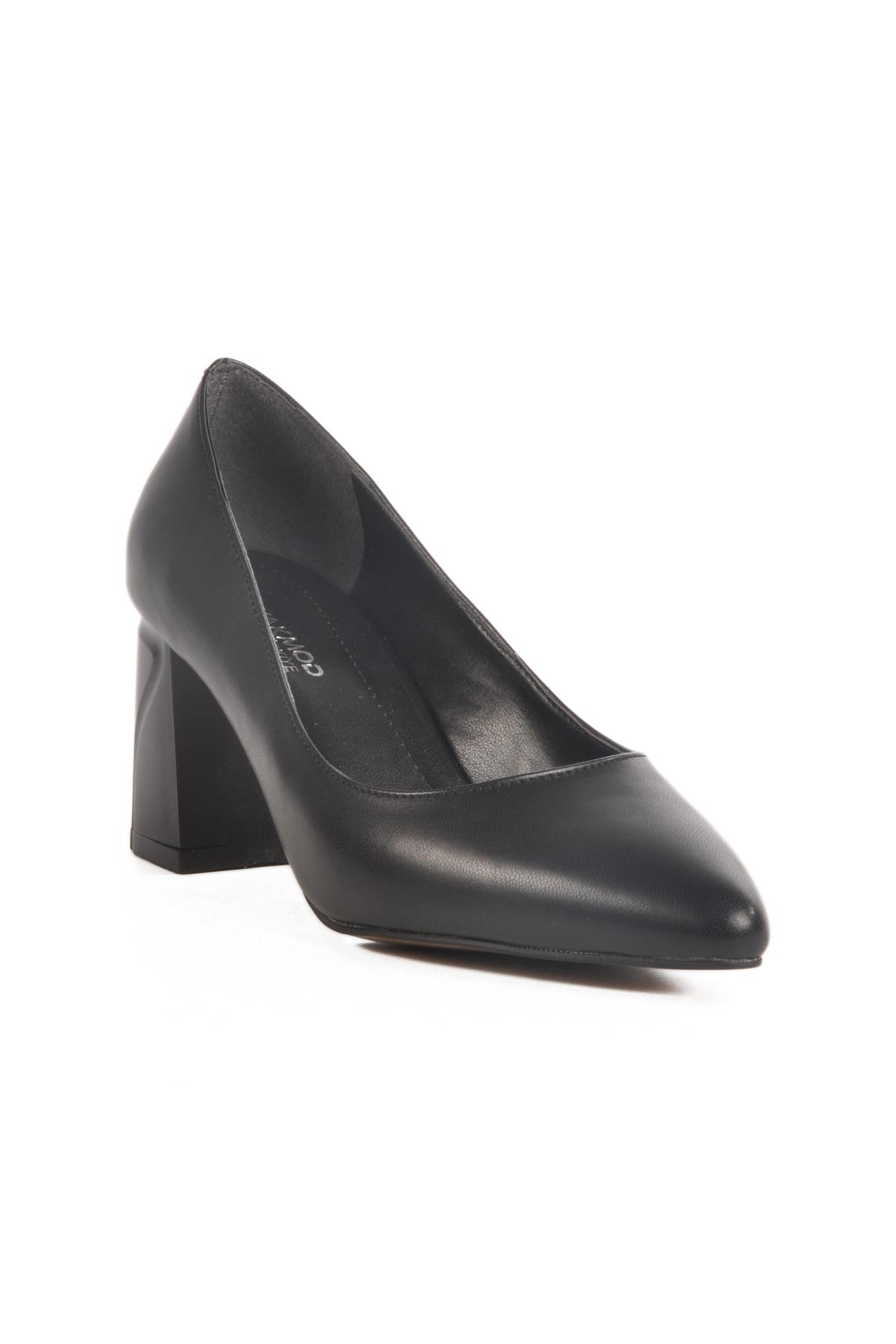 312265 Z Siyah Kadın Topuklu Ayakkabı - Görsel 2