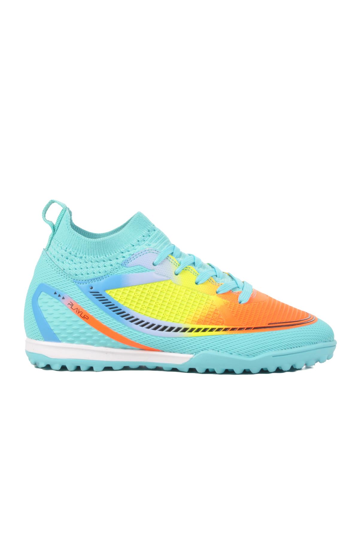 Halısaha Mint Çocuk Halı Saha Ayakkabısı Playup FH-251-141 F - Görsel 4