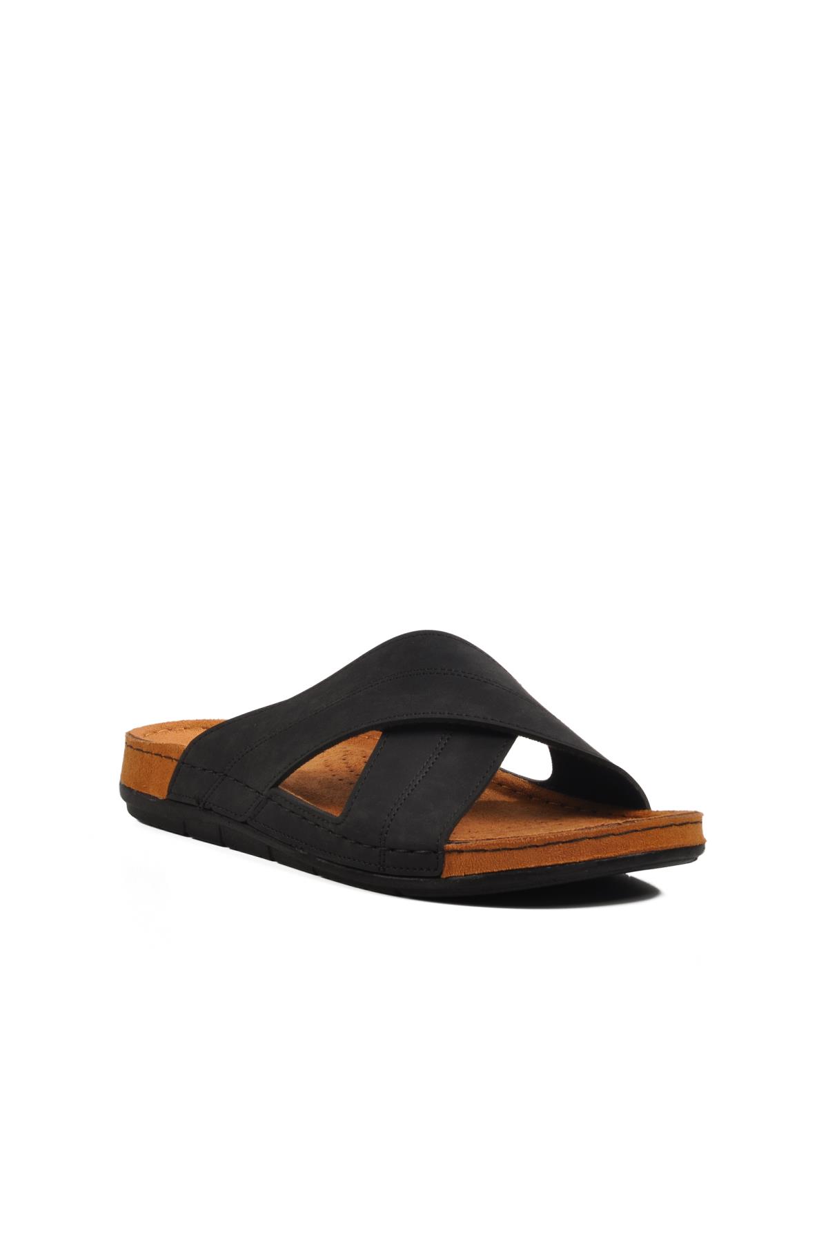 Siyah Anatomik Erkek Terlik Bento M - Görsel 2