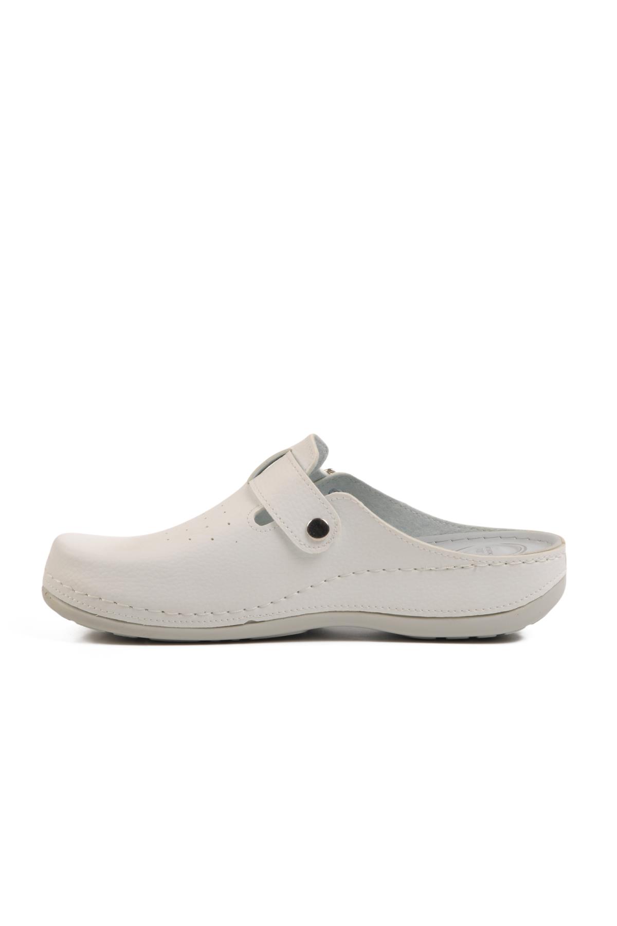 Beyaz Anatomik Erkek Sabo Terlik 52.002 M - Görsel 3