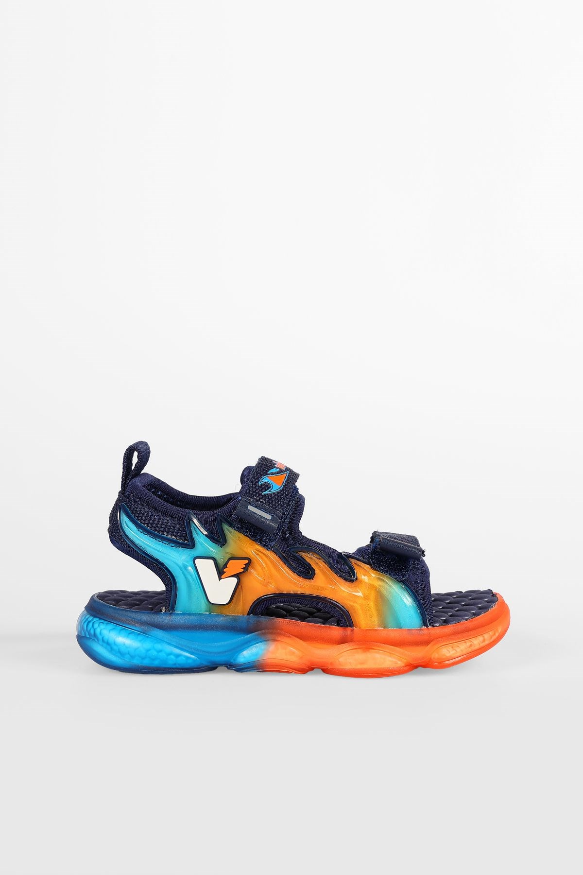 Jack Erkek Çocuk Lacivert Işıklı Sandalet - Görsel 2