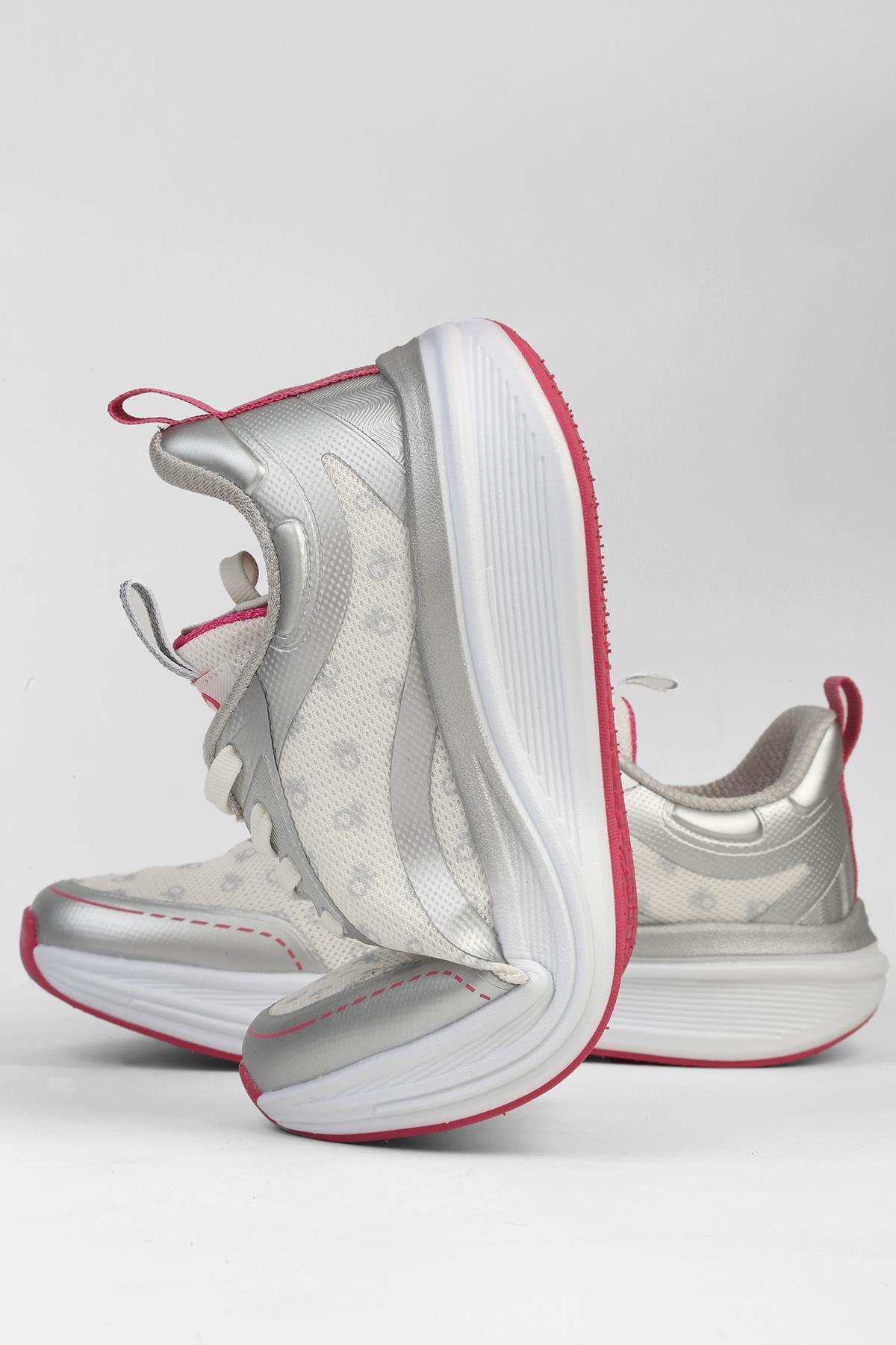 Beyaz Kadın Spor Ayakkabı İTHAL BNI-11441 - Görsel 3