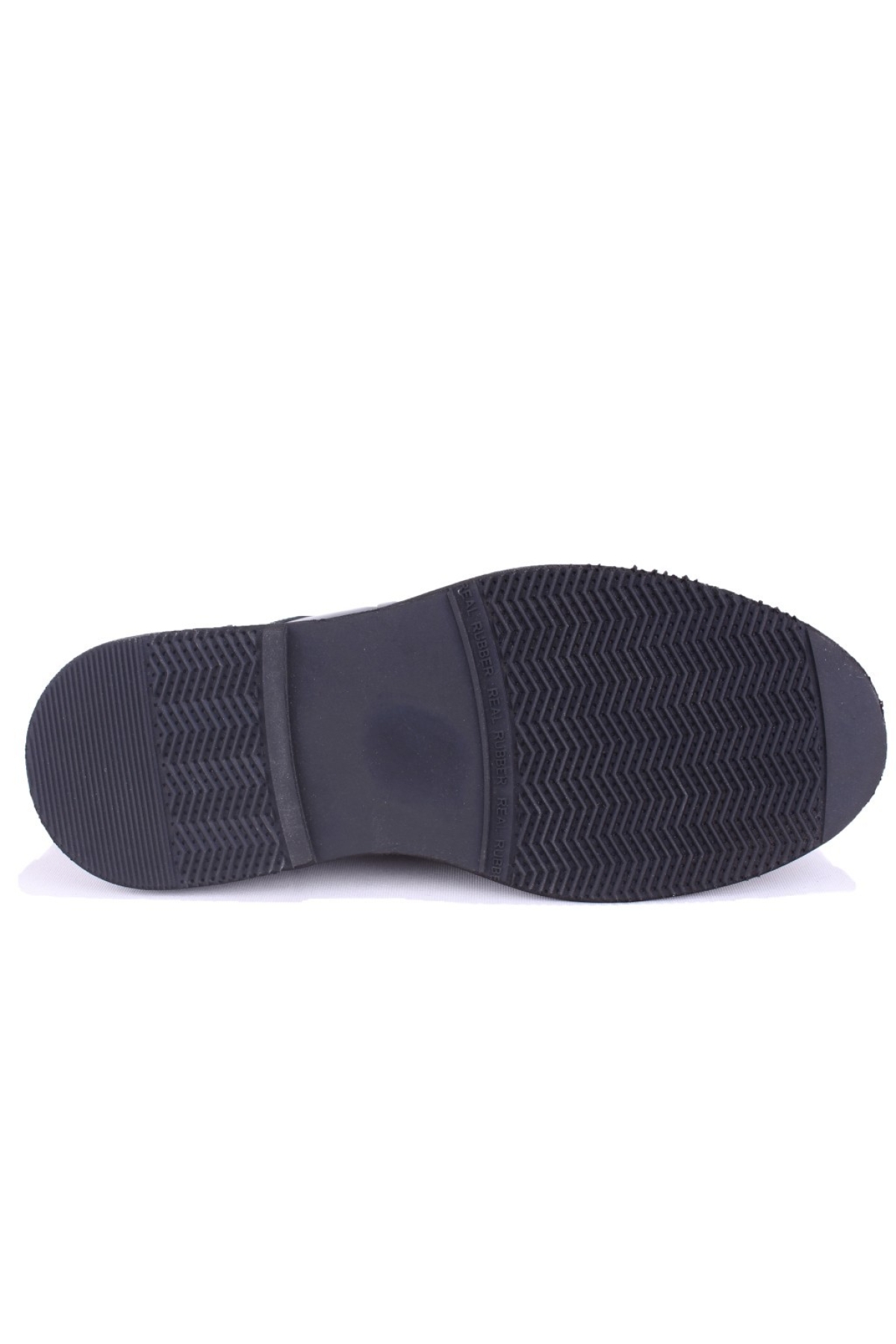 DMA78-20801 Siyah Rugan Ortopedik Klasik Spor Erkek Deri Ayakkabı - Görsel 5