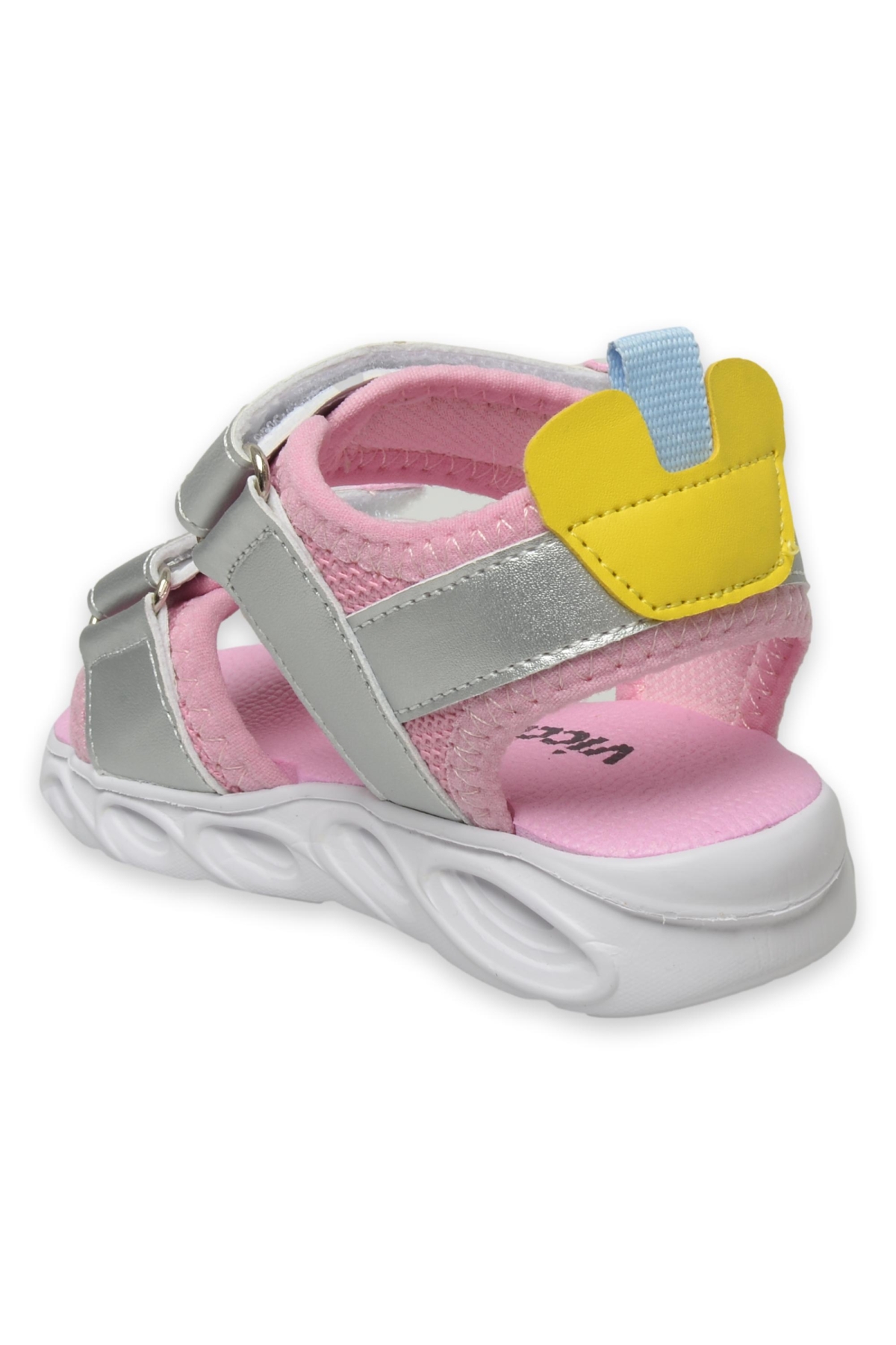 321.P24Y204 Hilda Işılklı Pembe Erkek Çocuk Sandalet - Görsel 5