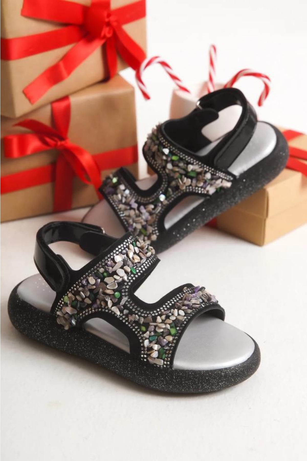 Arzen 03222 Ortopedik Kız Çocuk Sandalet - Görsel 2