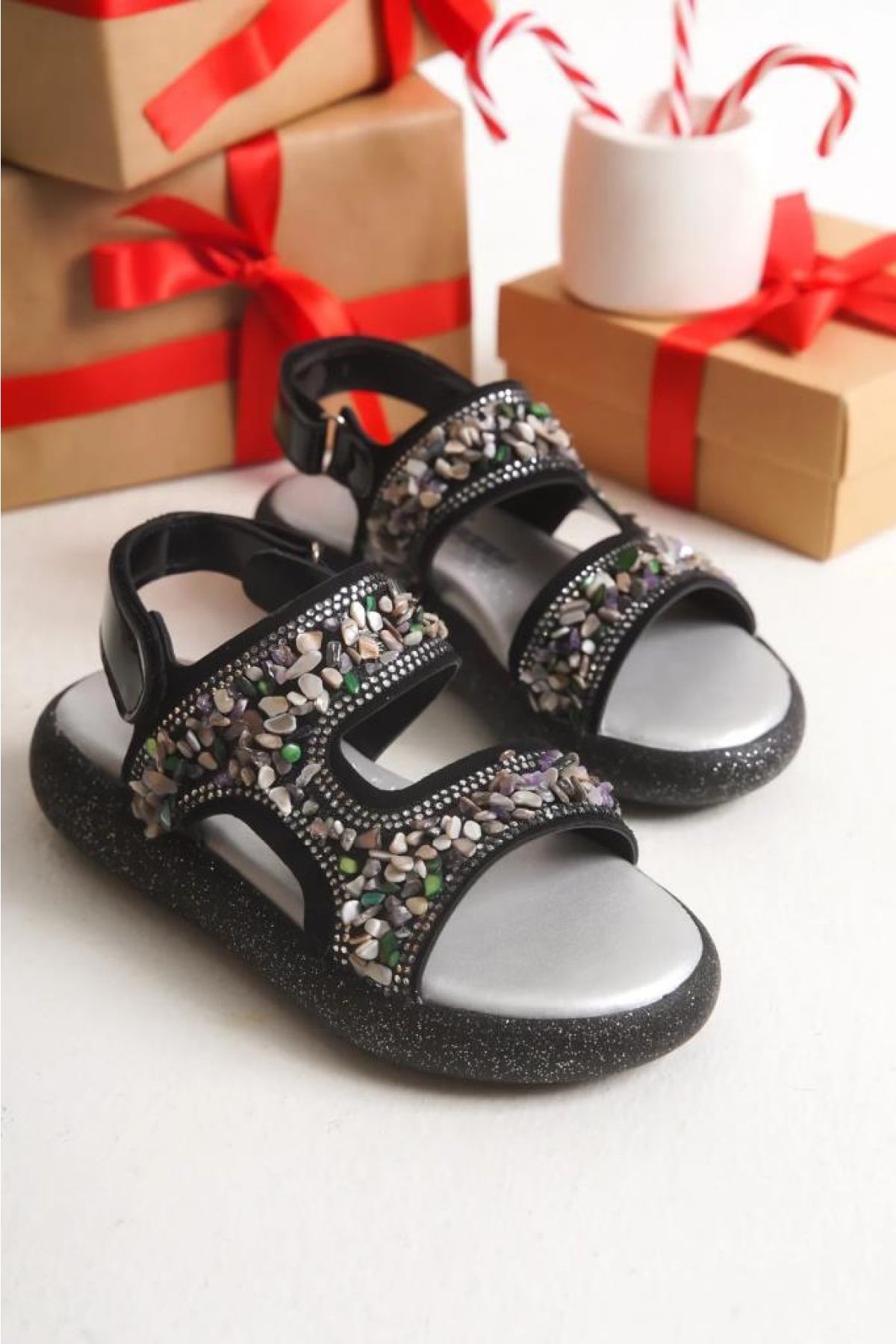 Arzen 03222 Ortopedik Kız Çocuk Sandalet - Görsel 4