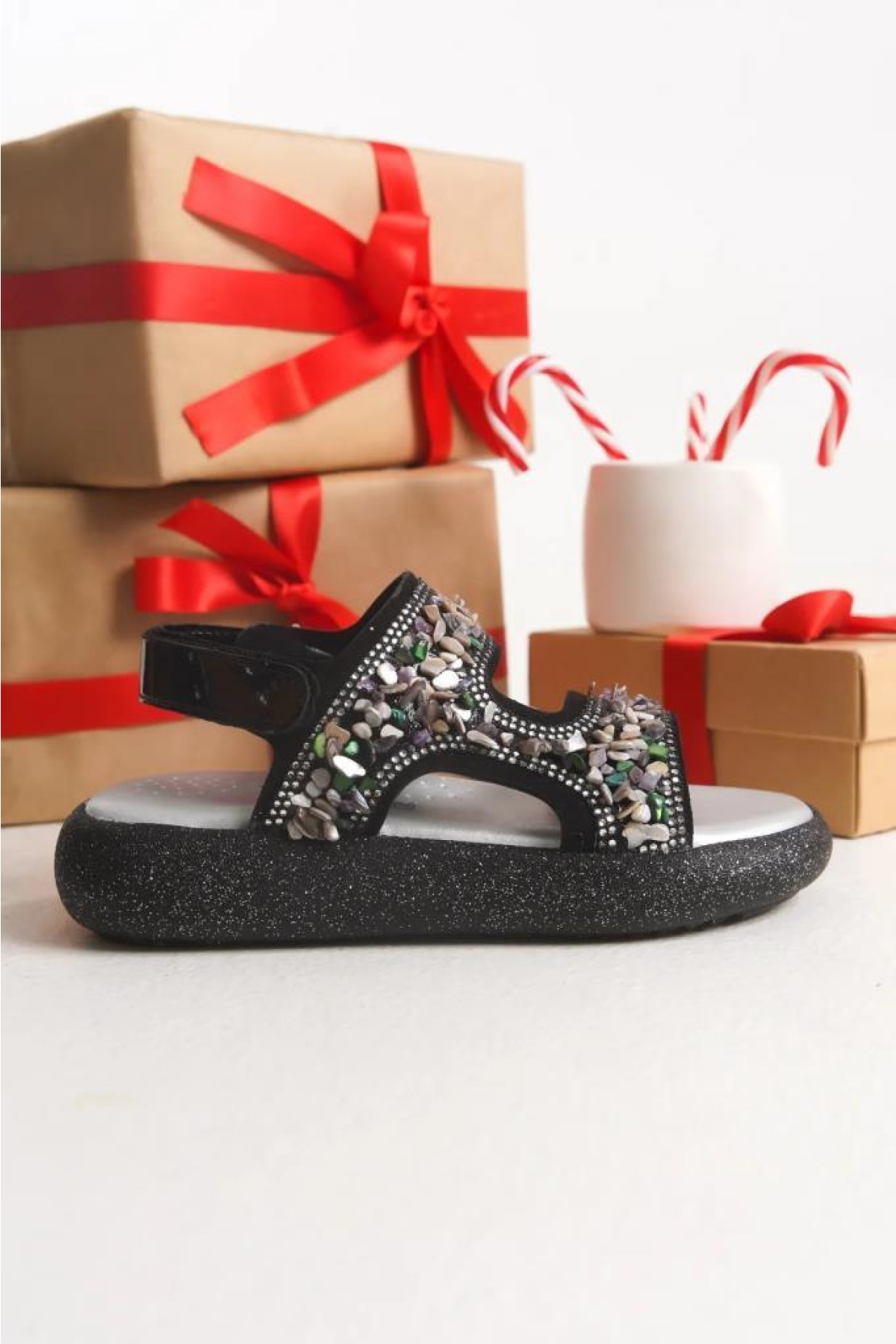 Arzen 03222 Ortopedik Kız Çocuk Sandalet - Görsel 5