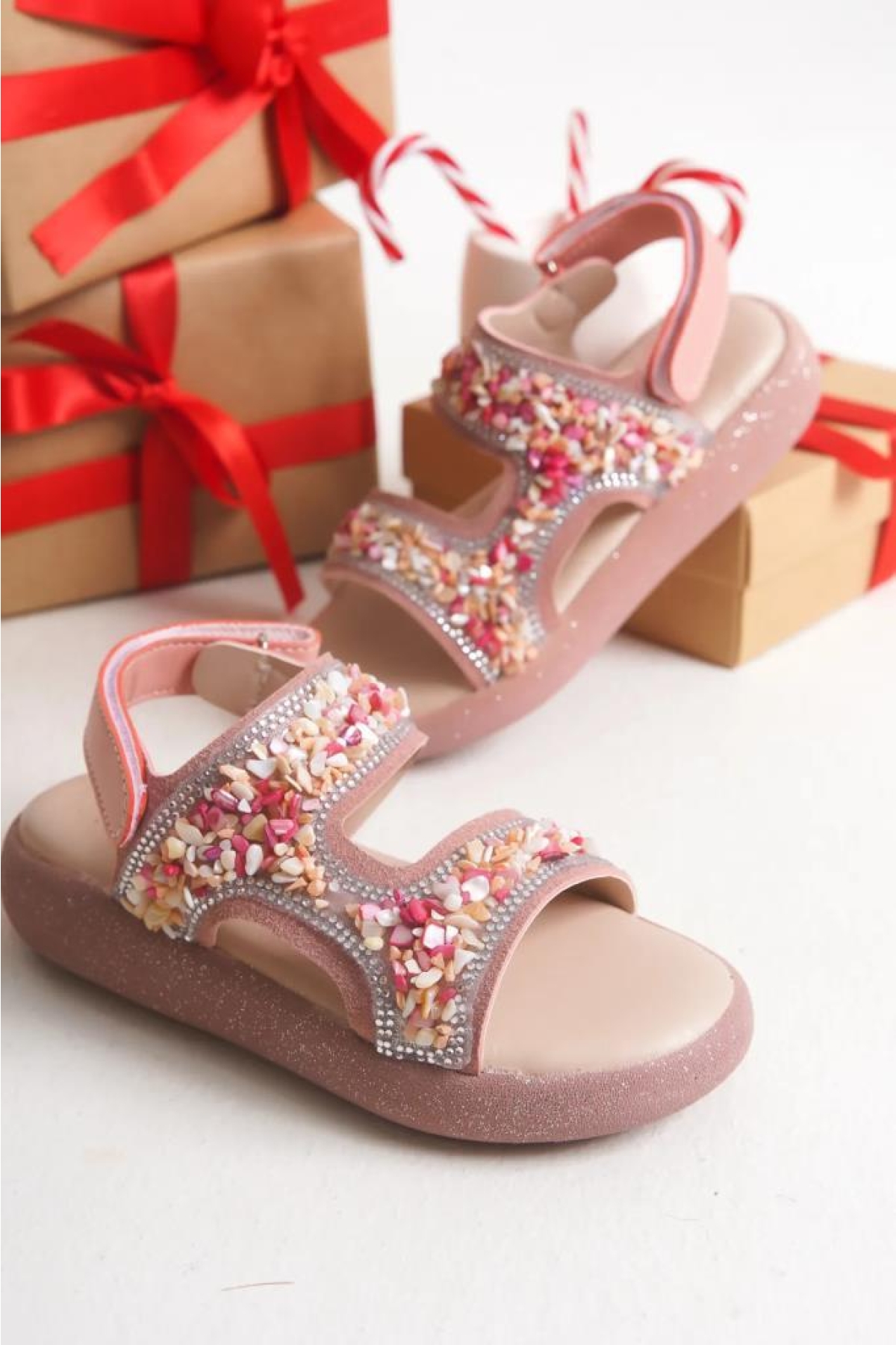 Arzen 03222 Ortopedik Kız Çocuk Sandalet - Görsel 2