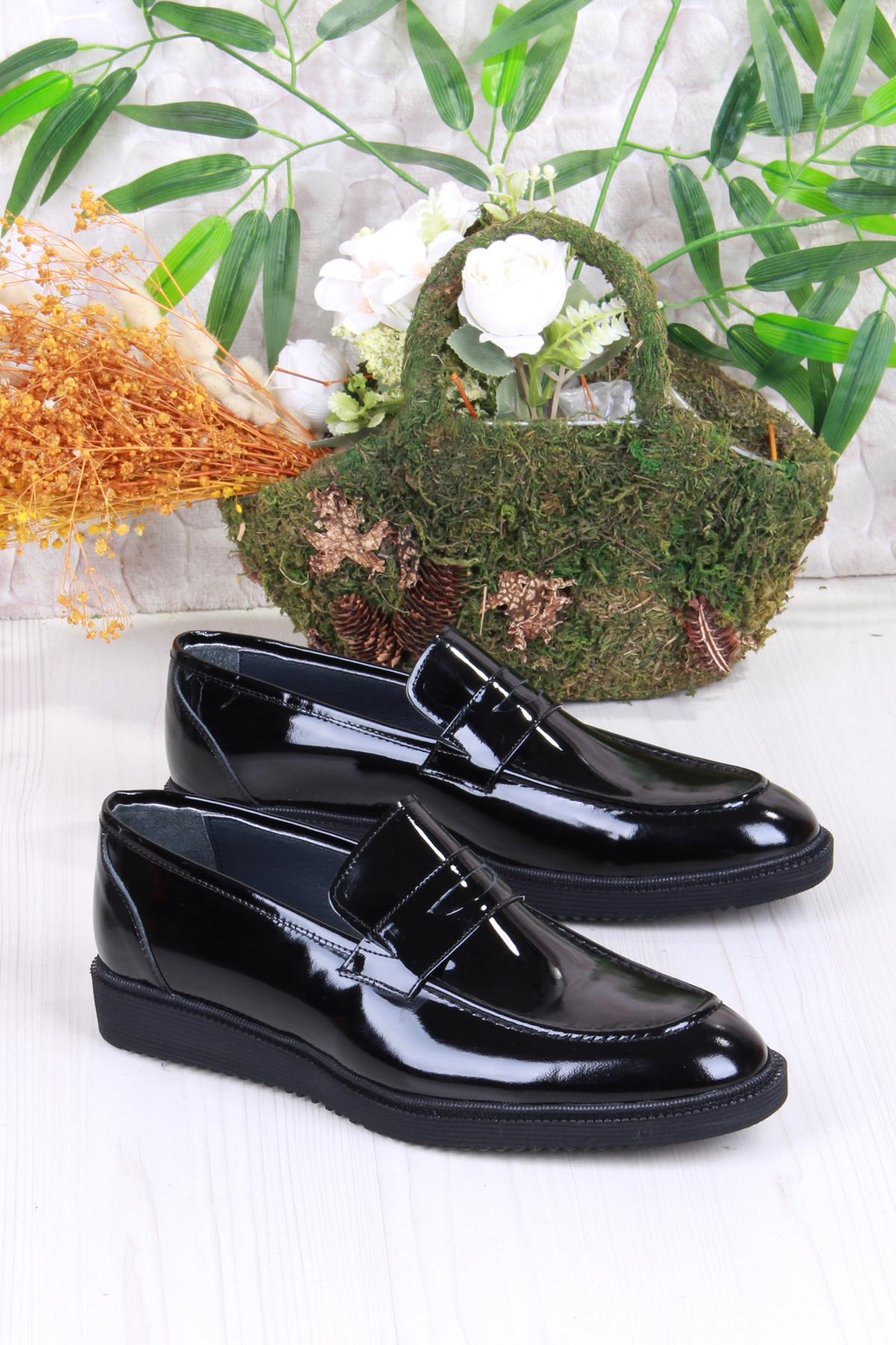 42241 Rugan Rahat Hafif Hakiki Deri Erkek Ayakkabı - Görsel 2