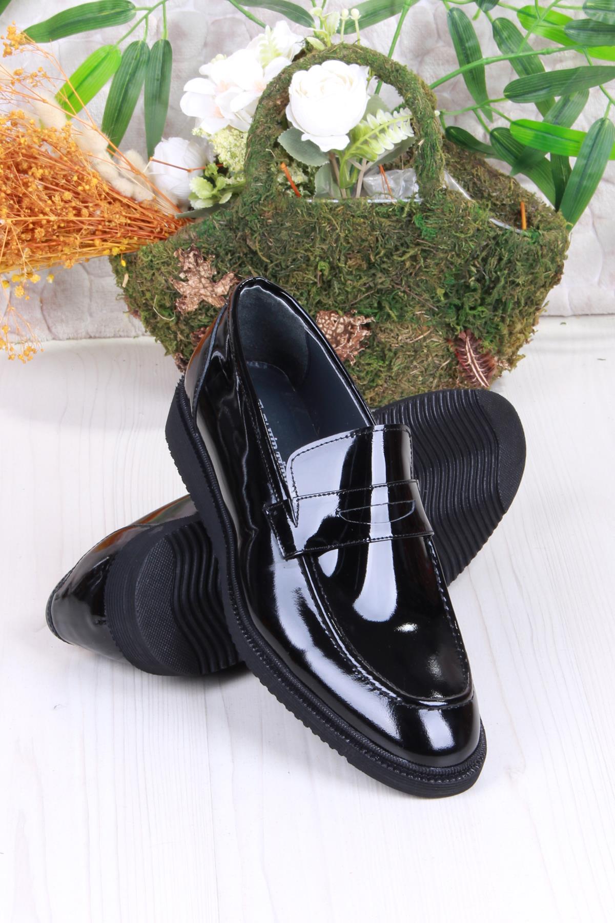 42241 Rugan Rahat Hafif Hakiki Deri Erkek Ayakkabı - Görsel 5