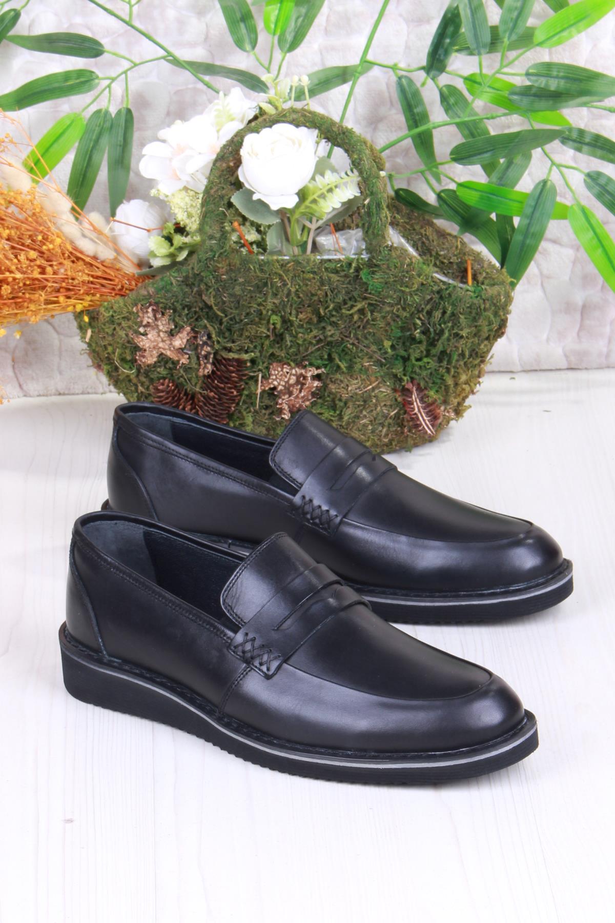 1106 Walker Rahat Hafif Hakiki Deri Erkek Ayakkabı - Görsel 2