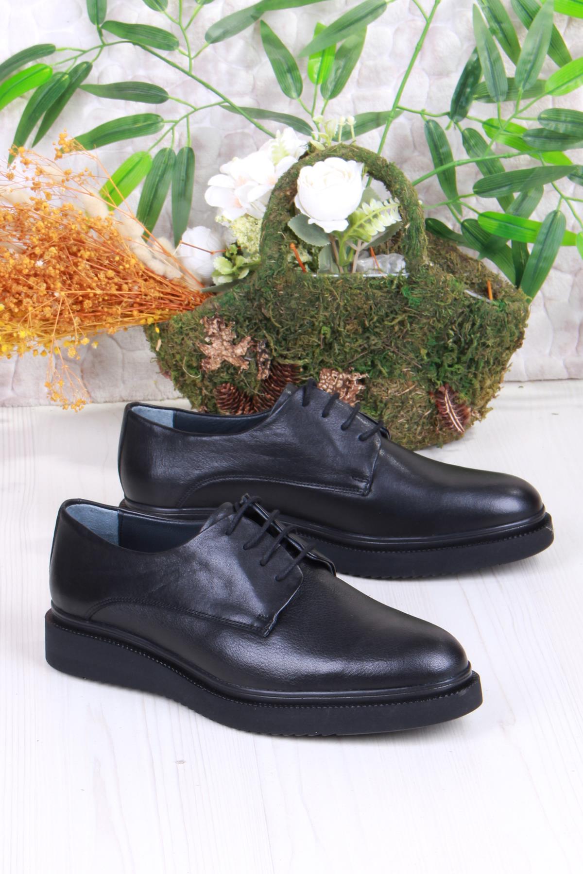 42247 Cilt Hafif Rahat İç Ve Dış Hakiki Deri Erkek Ayakkabı - Görsel 2