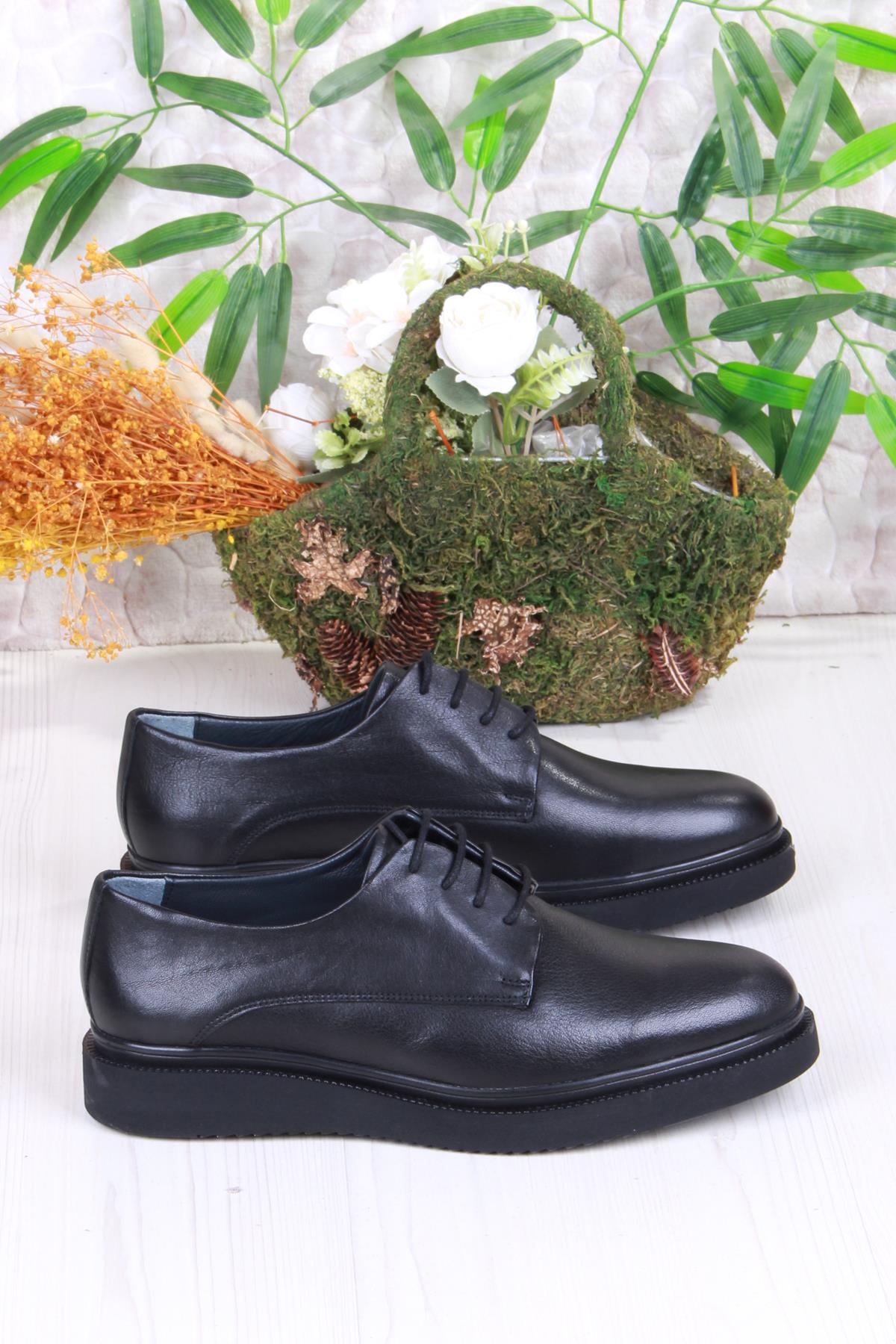 42247 Cilt Hafif Rahat İç Ve Dış Hakiki Deri Erkek Ayakkabı - Görsel 3