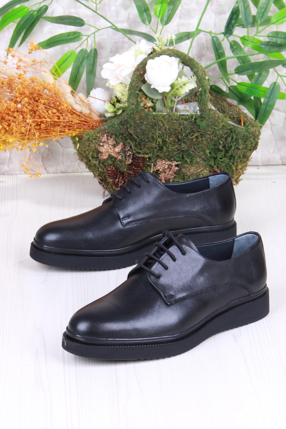 42247 Cilt Hafif Rahat İç Ve Dış Hakiki Deri Erkek Ayakkabı - Görsel 4