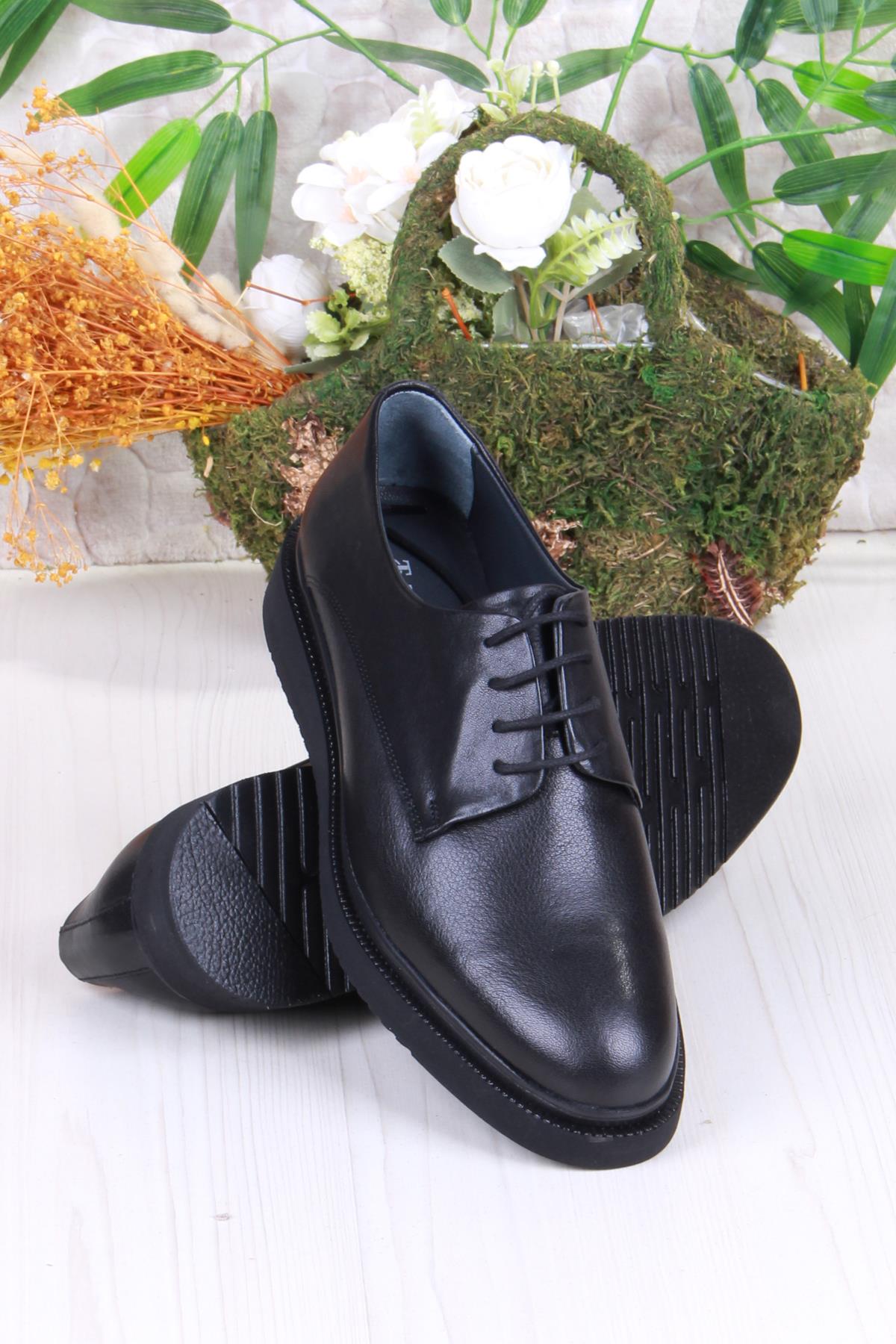 42247 Cilt Hafif Rahat İç Ve Dış Hakiki Deri Erkek Ayakkabı - Görsel 5